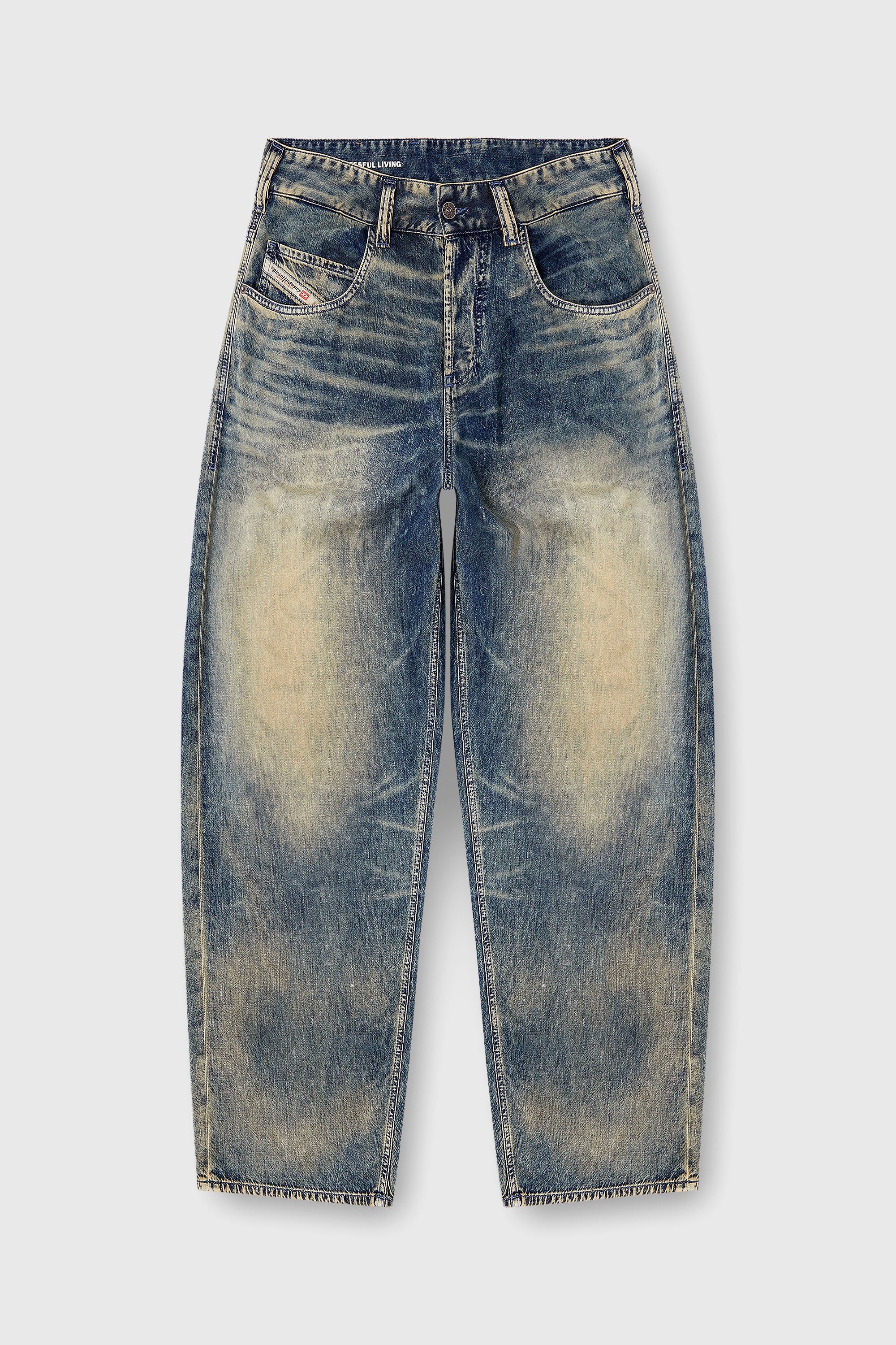 Diesel - Man's Relaxed Jeans 1997 D-Enim-M 0CEBB, Medium blue - 2
