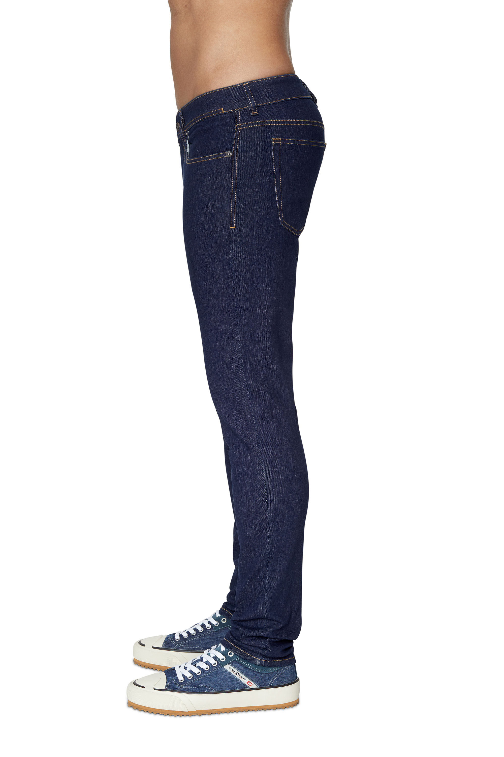 Diesel - Man's Skinny Jeans 1979 Sleenker Z9C17, Dark Blue - 4