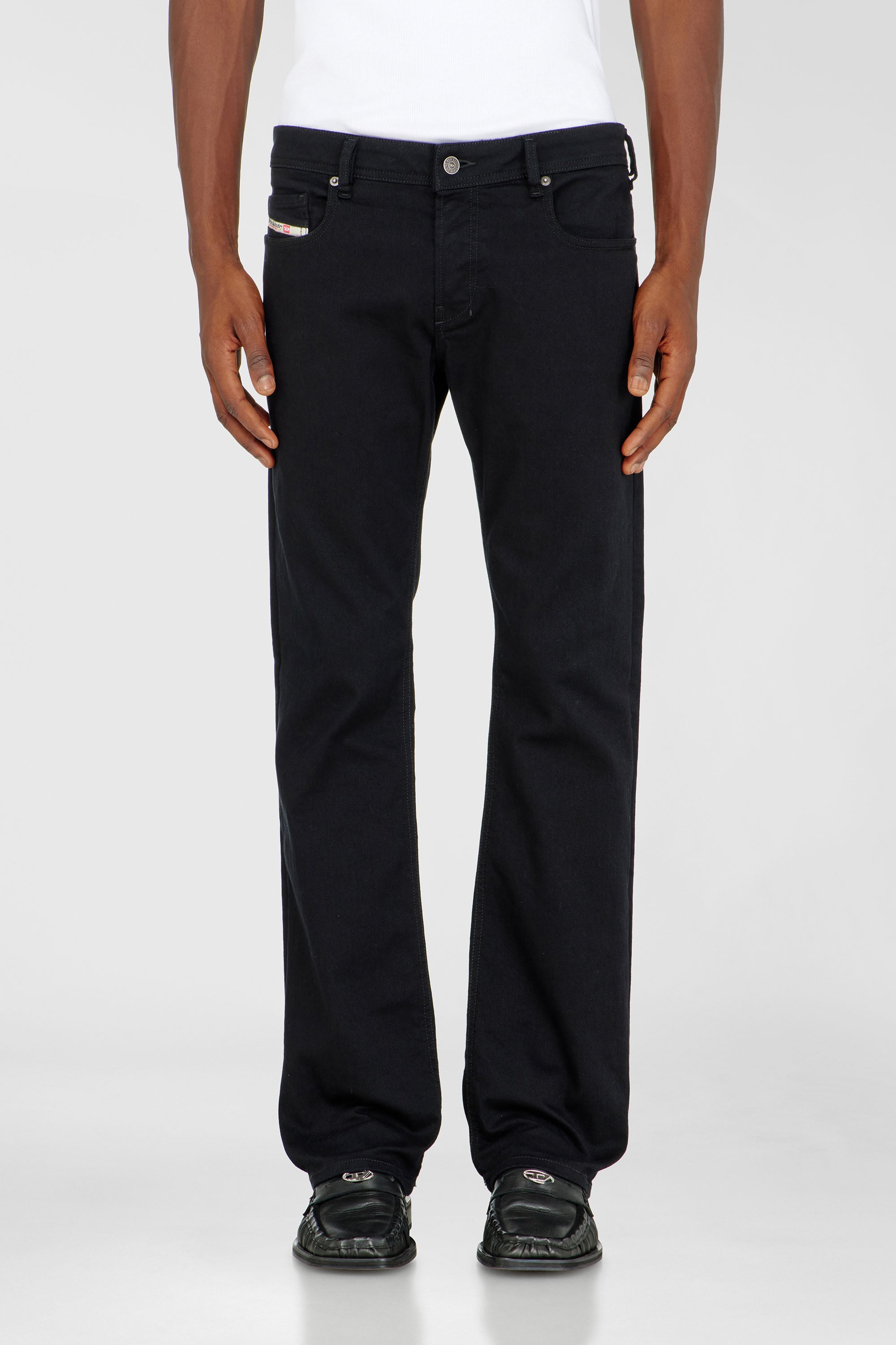 Diesel - Bootcut Jeans 2007 Zatiny 0688H Homme, Noir/Gris fonc&eacute; - Image 2