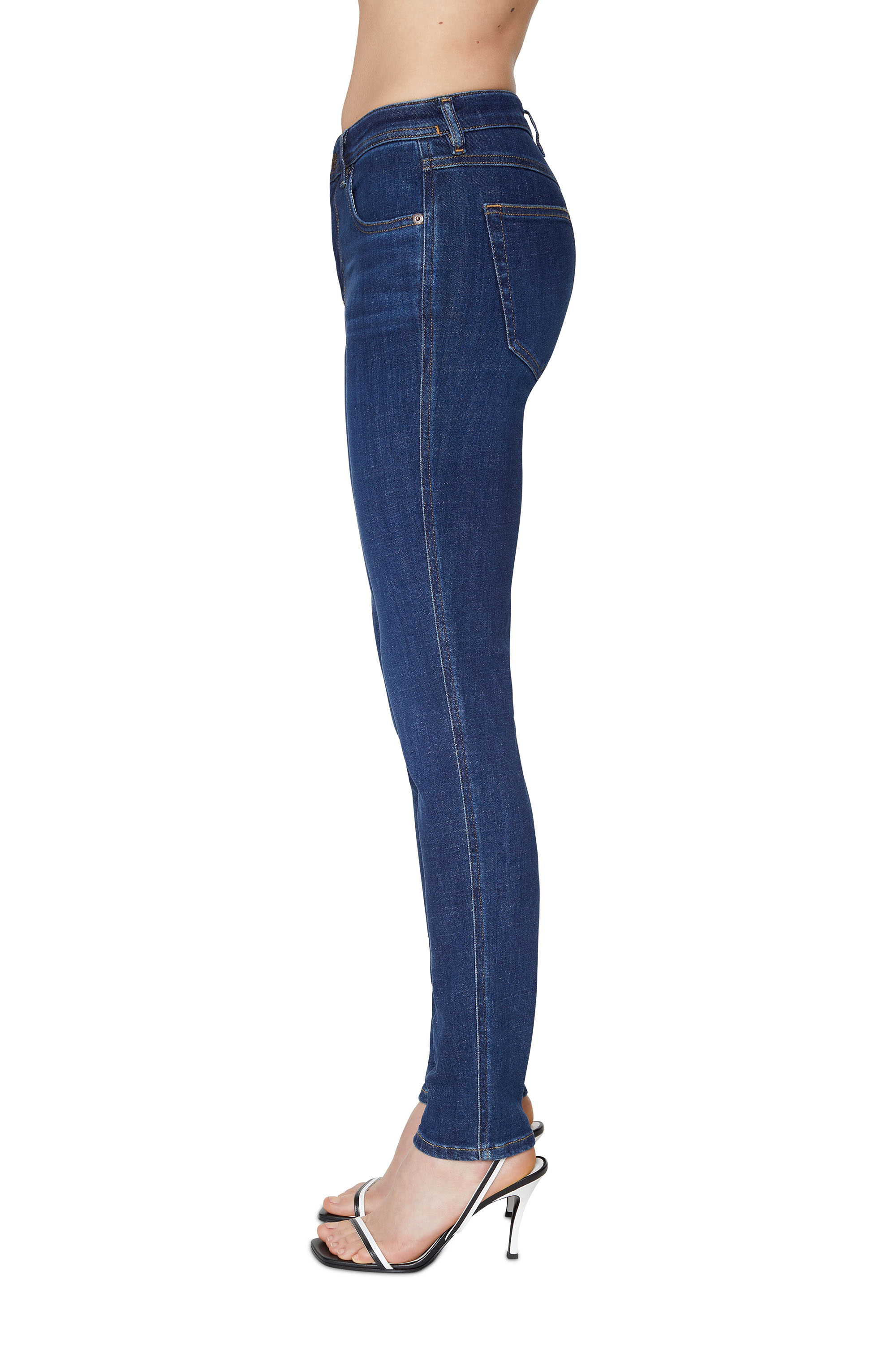 DIESEL>>2015 Babhila ミッドウエスト スキニー ジーンズ Diesel 2015 Babhila スキニージーンズ | グレー | FARFETCH JP