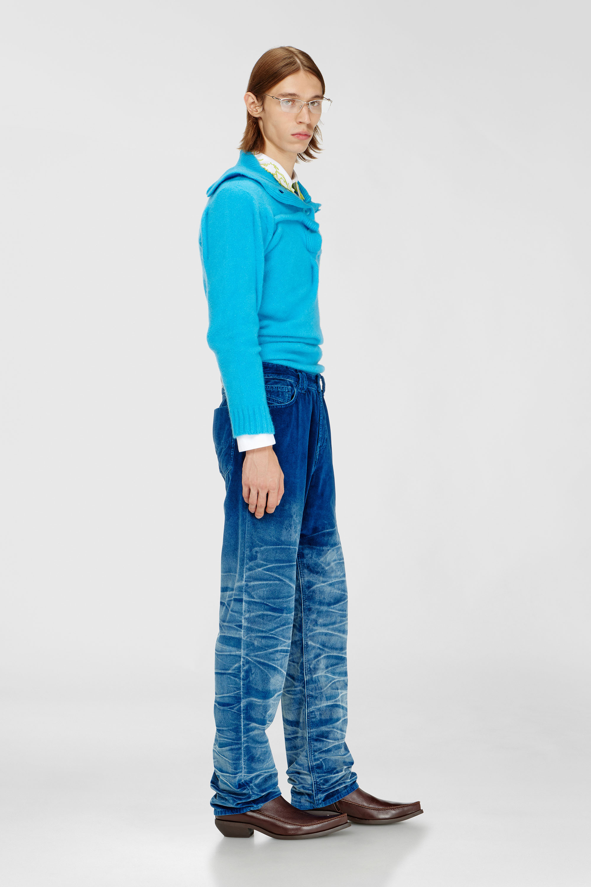 Diesel - Male's Regular Jeans 1991 D-Voeed 003PF, Dark Blue - 2