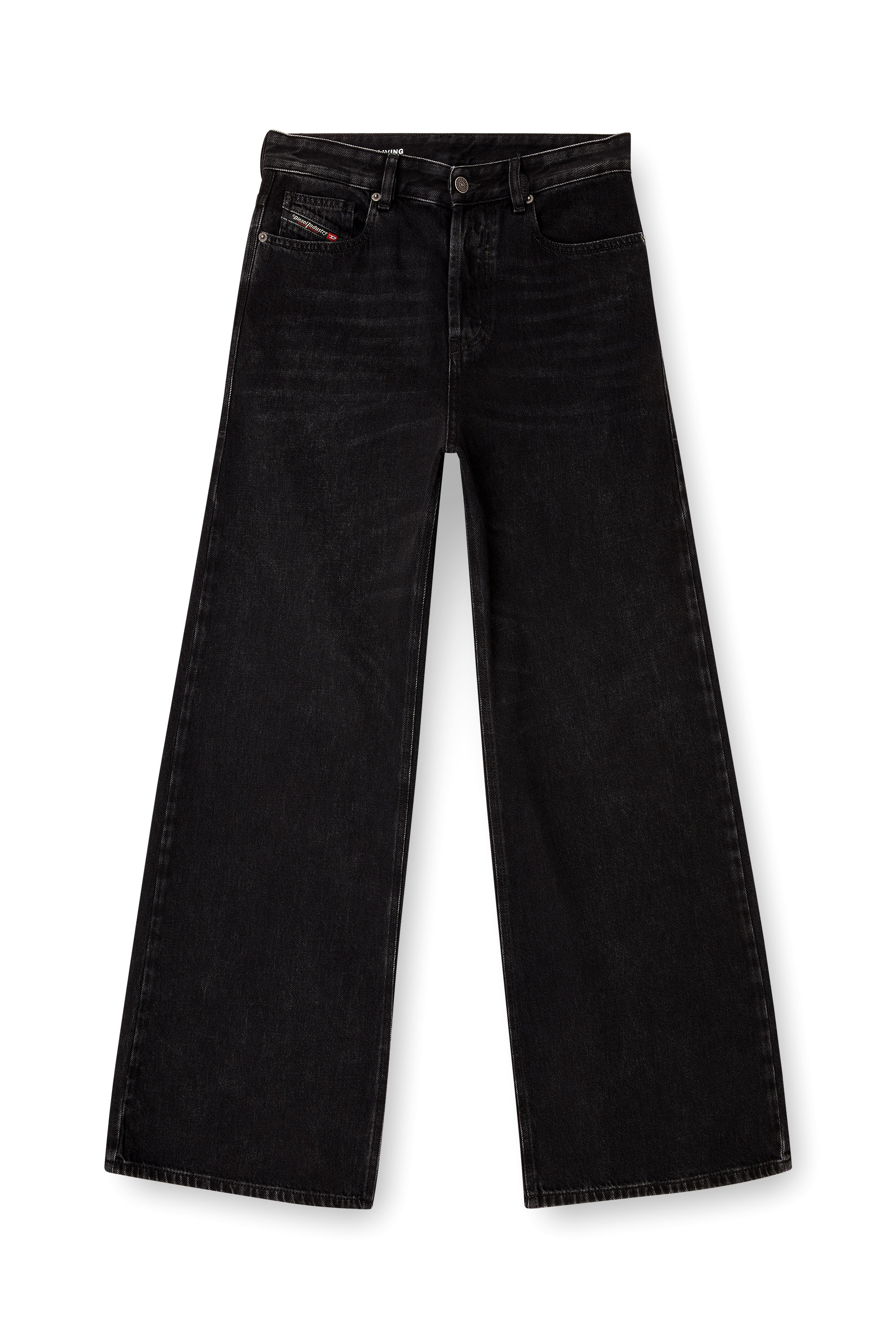 Diesel - Female's Relaxed Jeans 1996 D-Sire 09P09, Black/Dark Grey - 3