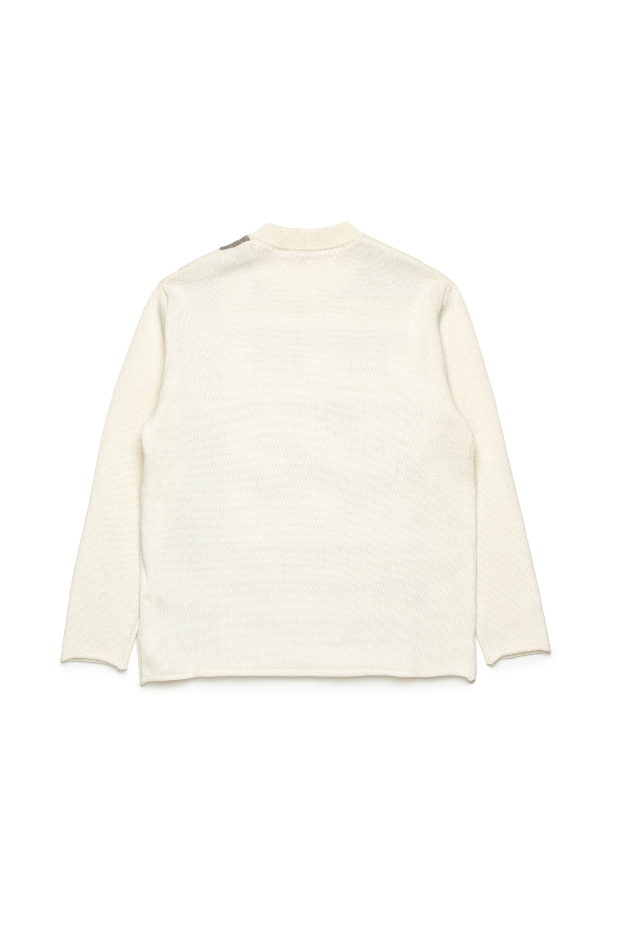 Cake with×DimMoire スウェットWhite Jumper with peel-off logo | White | 4-16 YEARS Boys | Diesel