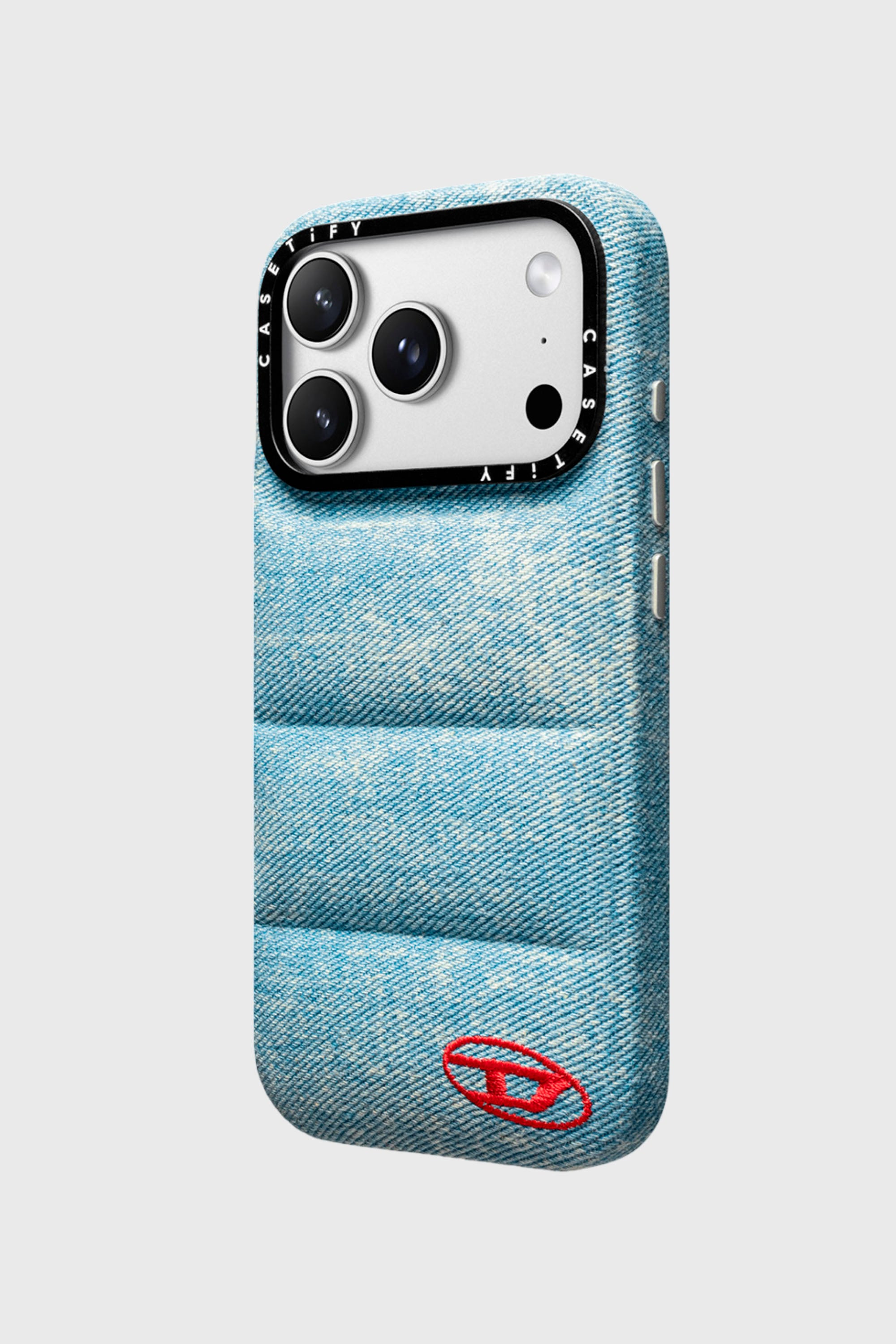 Diesel - 60610 MOULDED CASE, Unisex's Puffer case for iPhone 17 Pro in Blue - 2