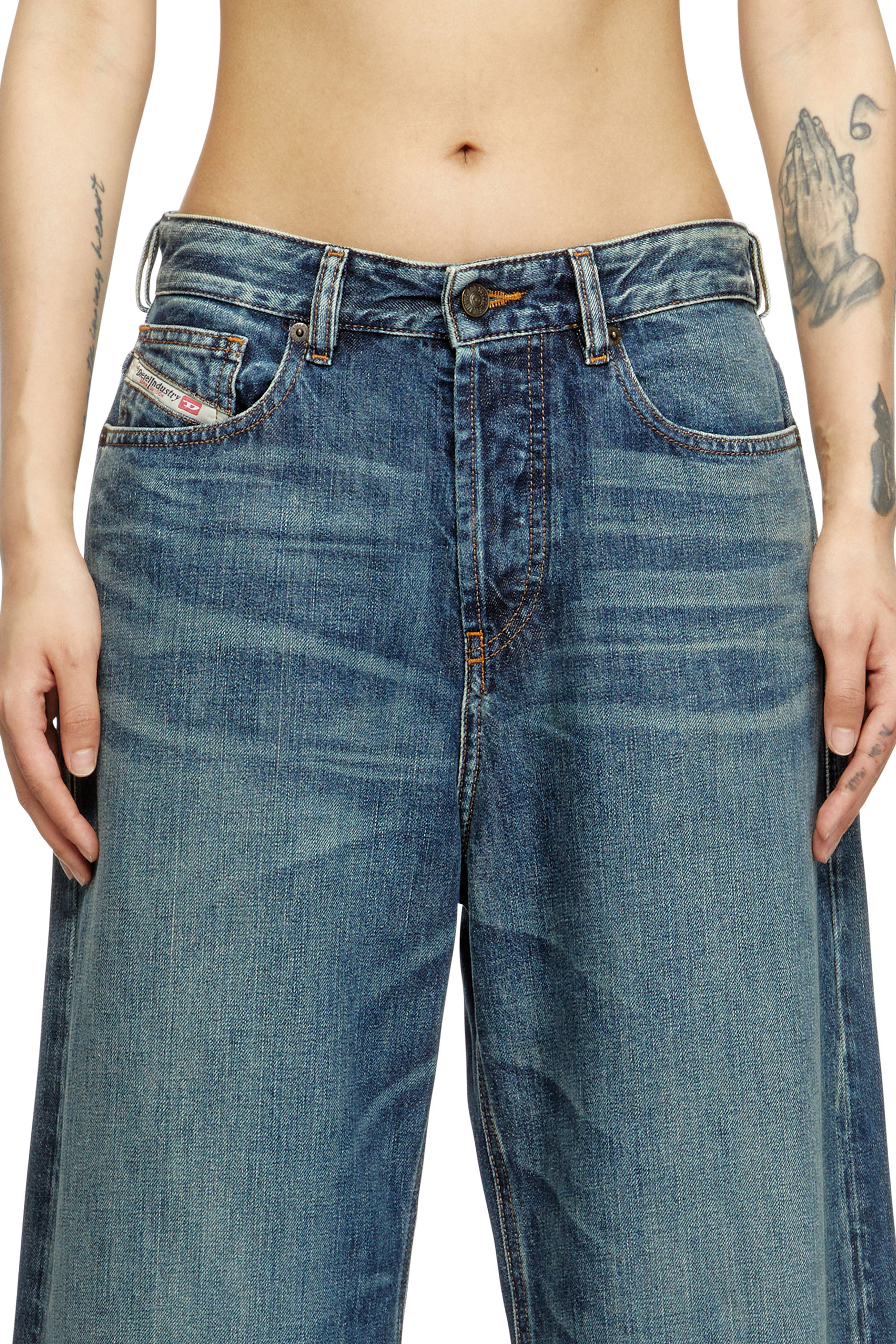 Women's Relaxed Jeans | Dark blue | Diesel 1996 D-Sire