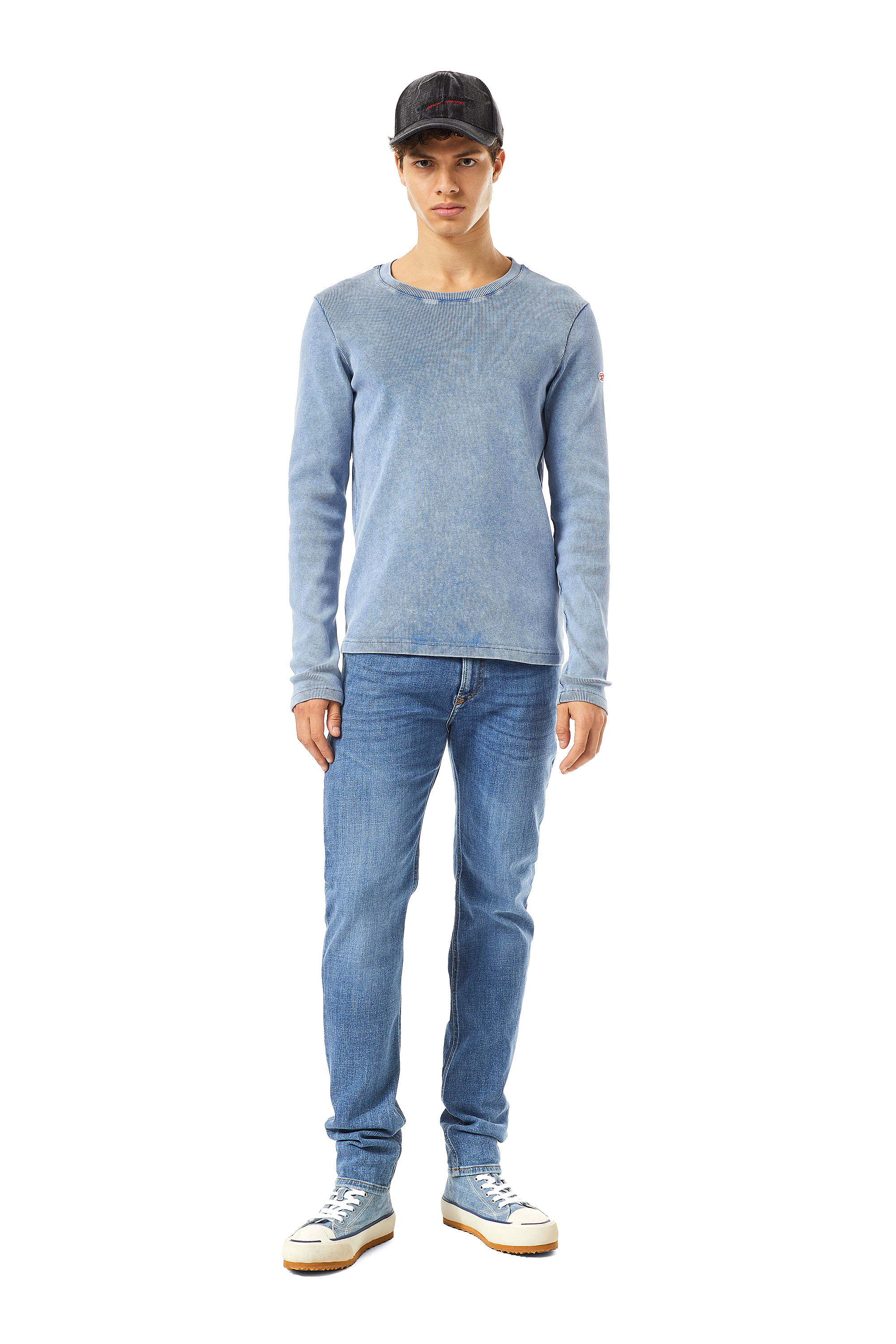 Diesel - Skinny Jeans 1979 Sleenker 09C01 Homme, Bleu moyen - Image 3
