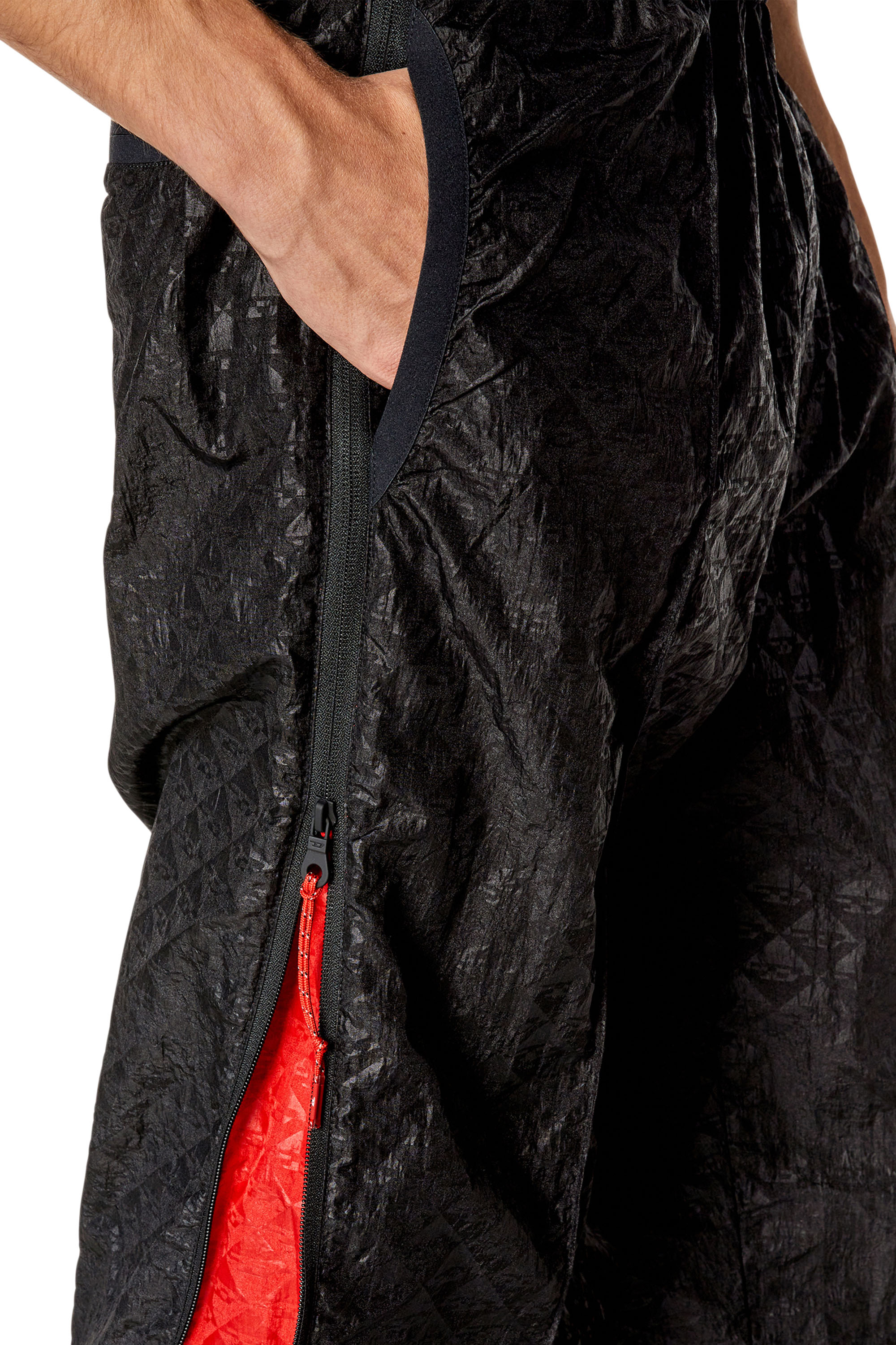 Men's Expandable monogram track pants | Multicolor | Diesel