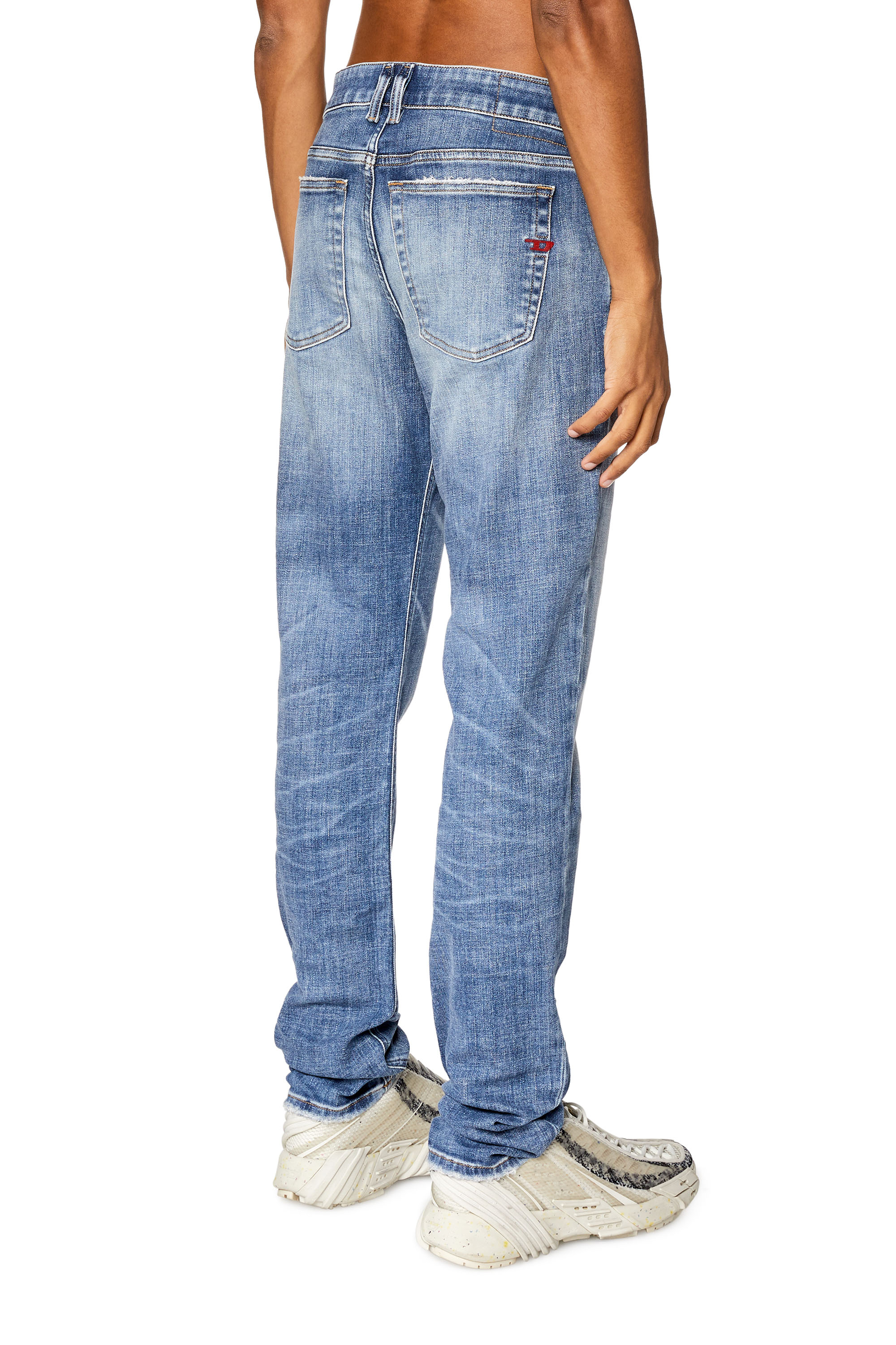 Diesel - Skinny Jeans 1979 Sleenker 09G35 Hombre, Azul medio - 2