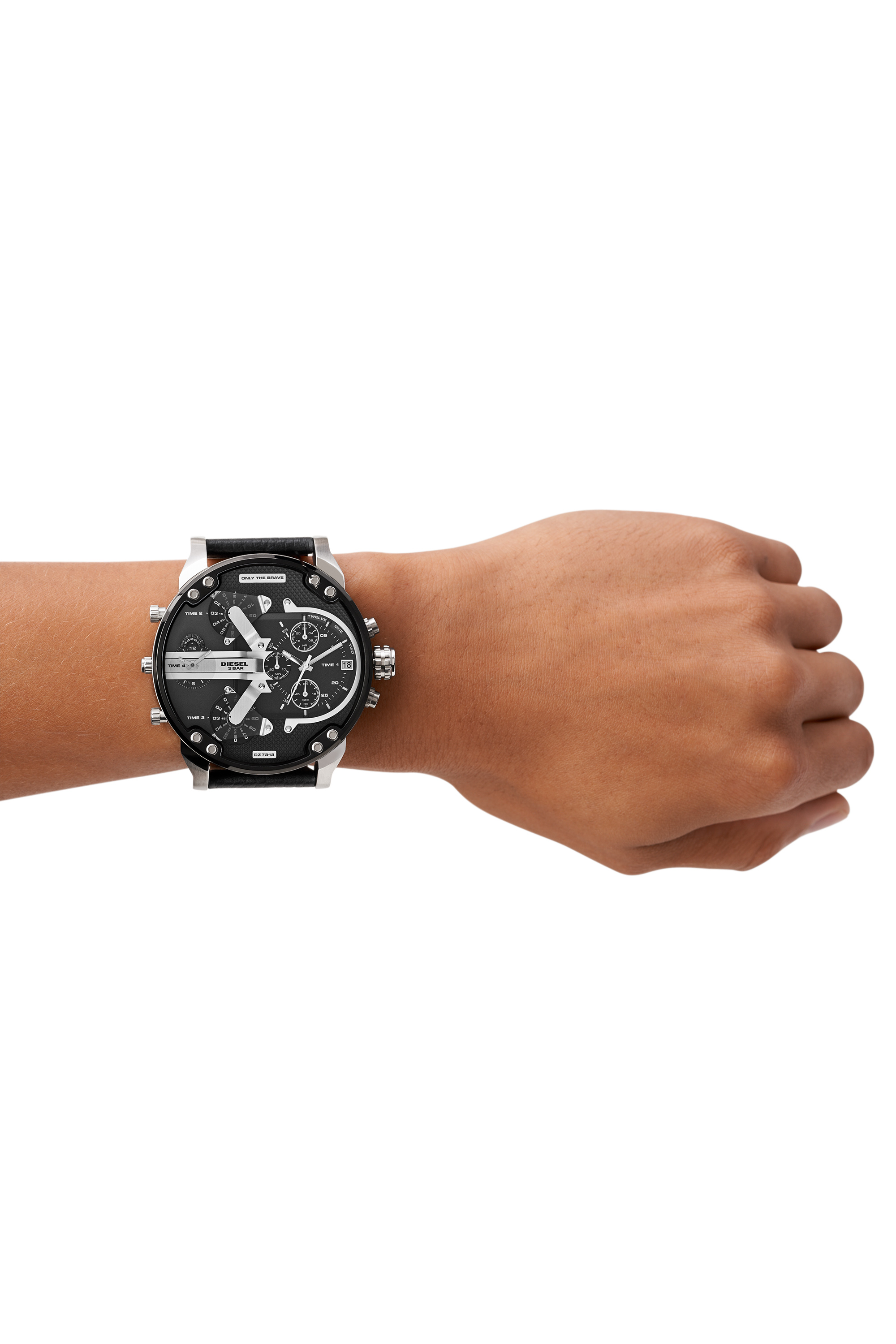 Diesel - DZ7313 MR. DADDY 2.0, Male's Mr. Daddy 2.0 watch with multi-layer watch in Black - 4
