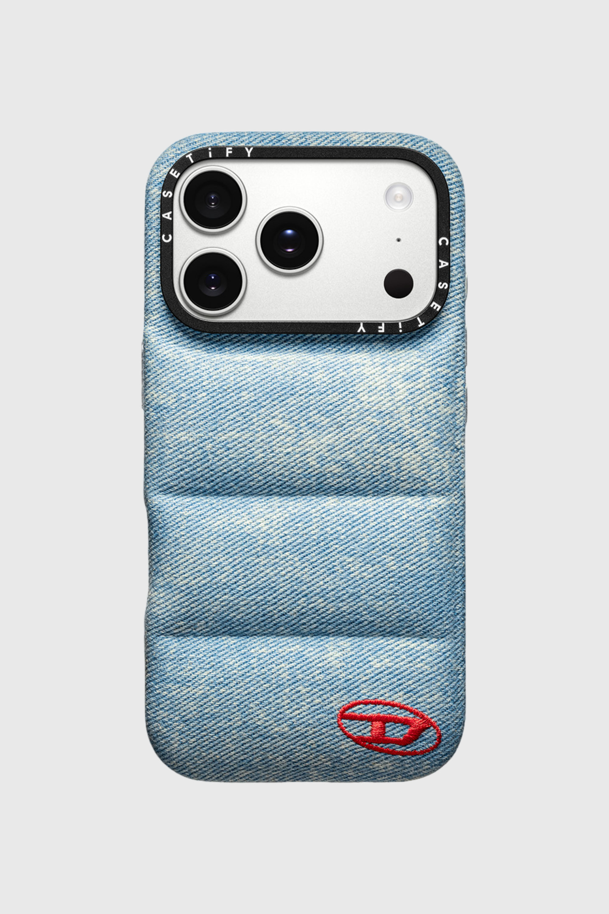 Diesel - 60610 MOULDED CASE, Unisex's Puffer case for iPhone 17 Pro in Blue - 1