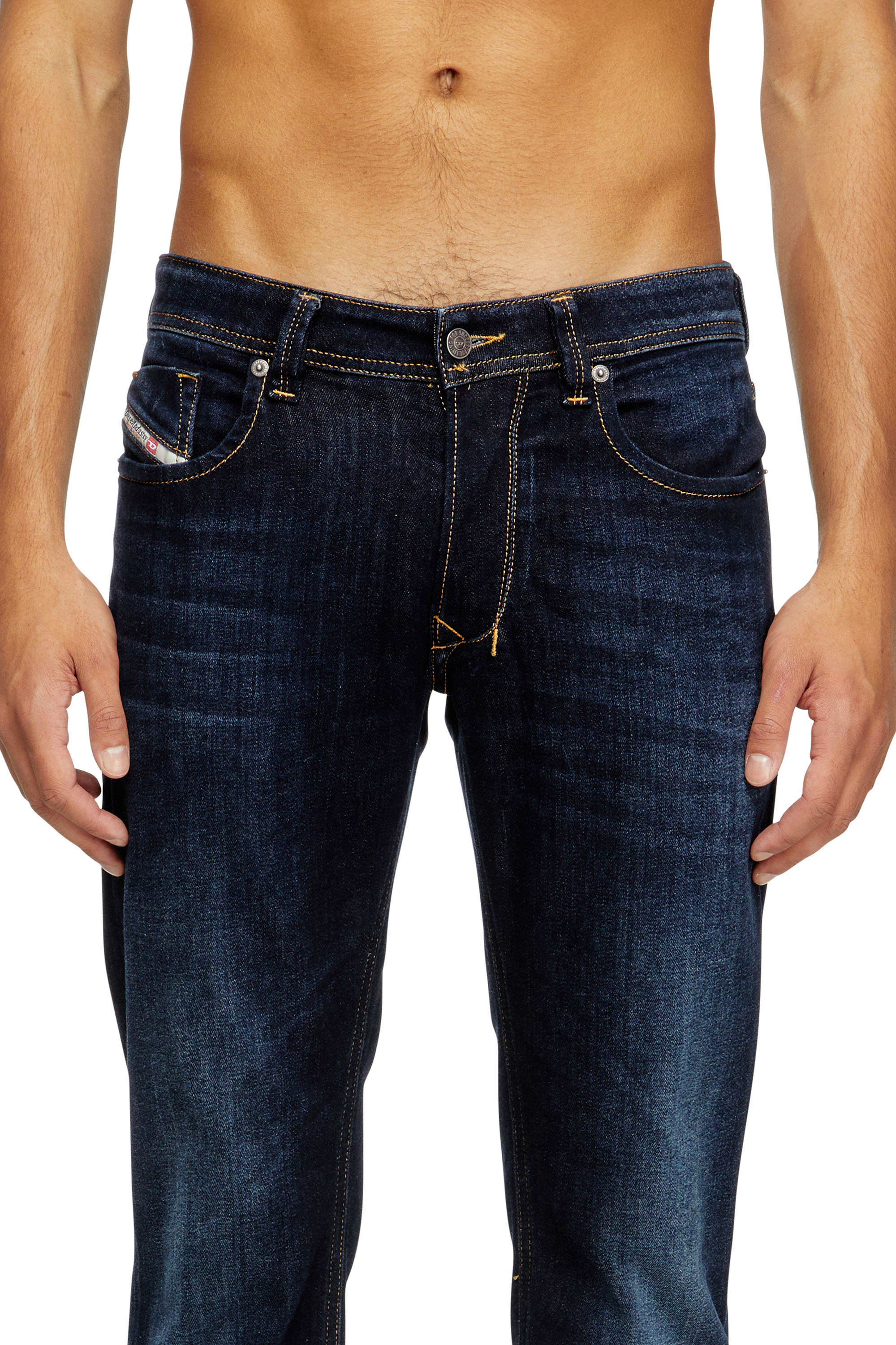 Men's Regular Jeans | Dark Blue | Diesel 1985 Larkee