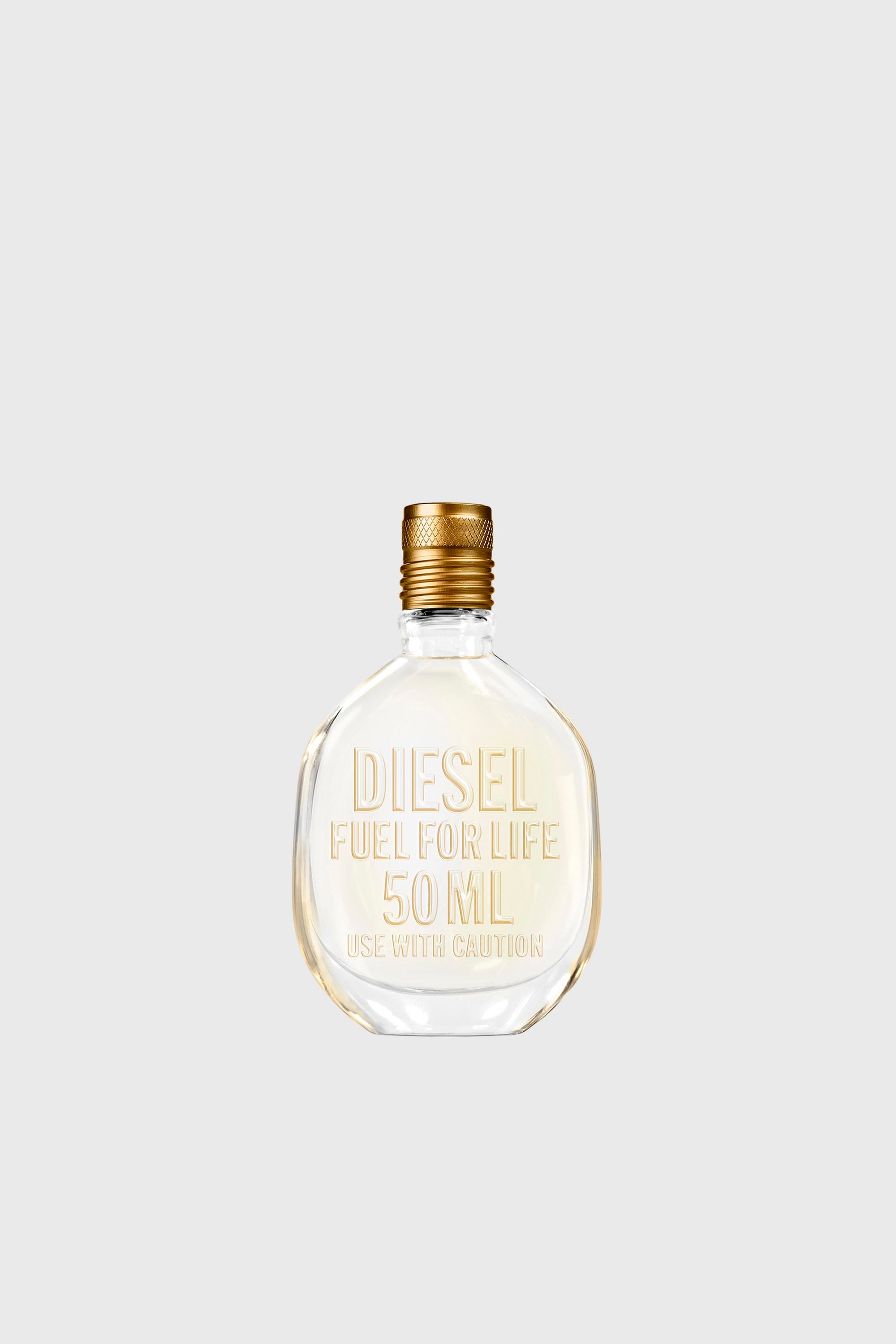 Diesel - FUEL FOR LIFE 50ML WITHOUT POUCH  LC403500 FRAGRANCE, Man's Fuel For Life Man, 50ml, Eau De Toilette in Beige - 1