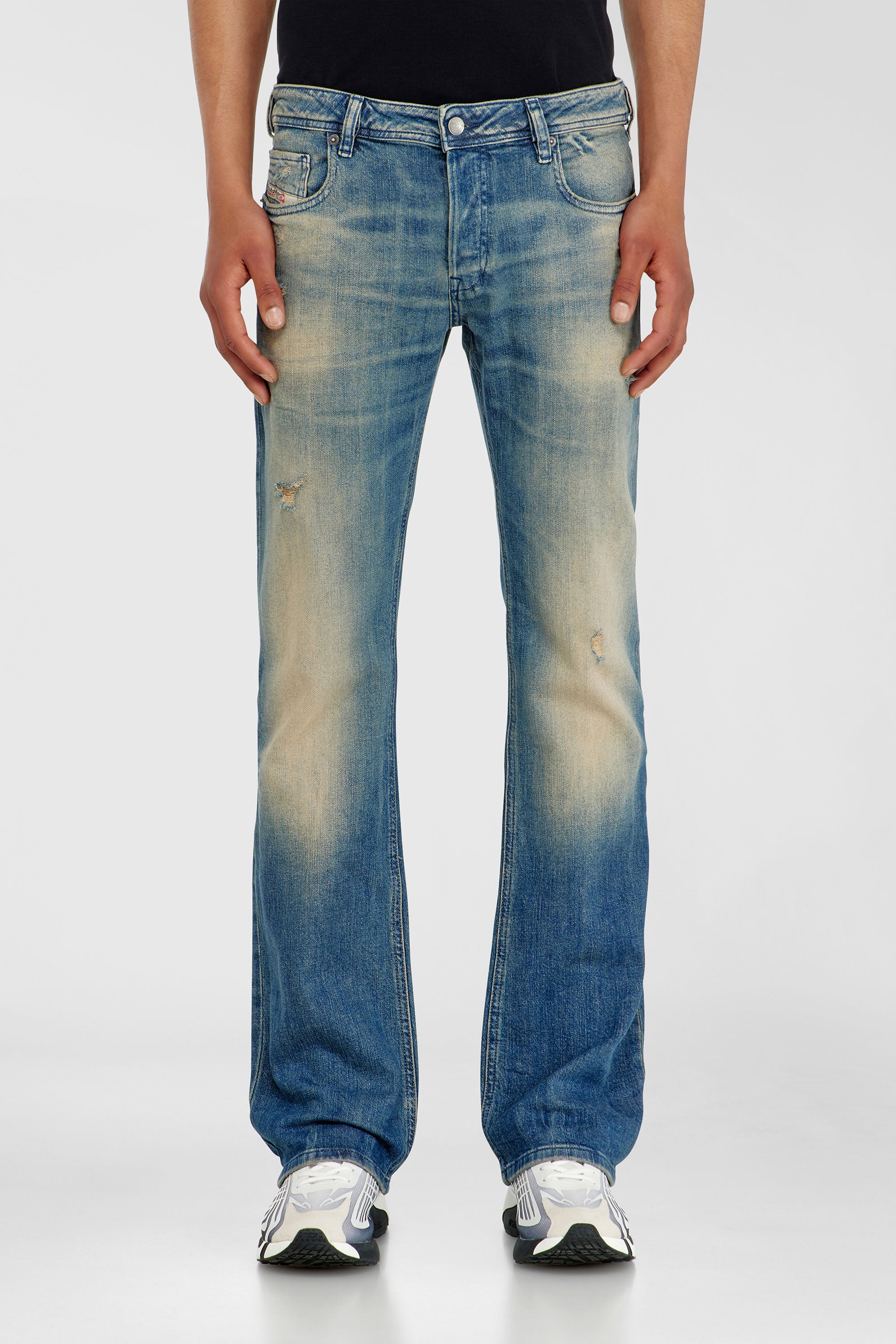 Diesel - Man's Bootcut Jeans 2007 Zatiny 0KBBW, Medium blue - 2