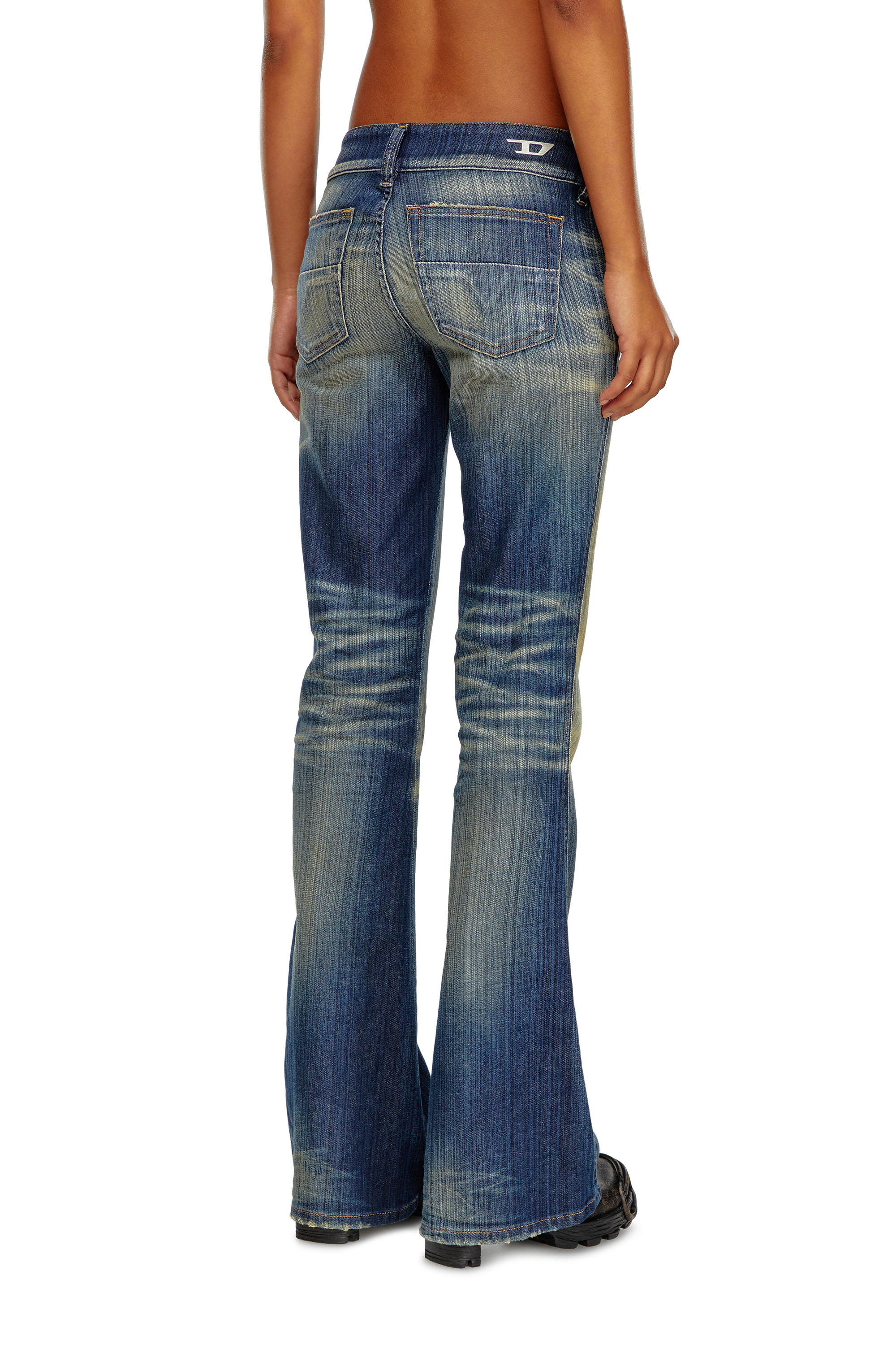 Diesel - Woman's Bootcut Jeans D-Hush 09J46, Dark Blue - 5