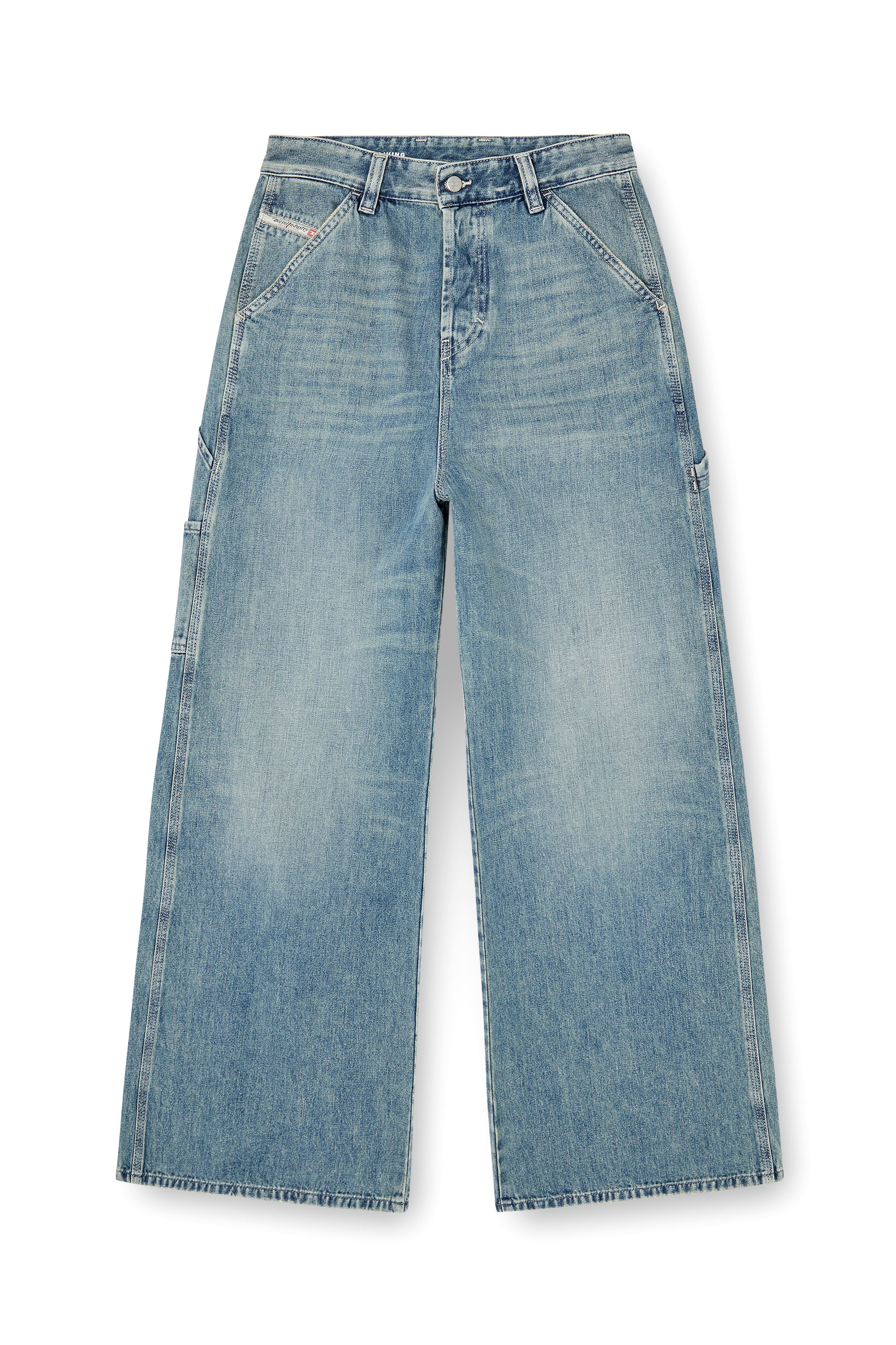 Diesel - Female's Relaxed Jeans 1996 D-Sire 068SK, Light Blue - 1