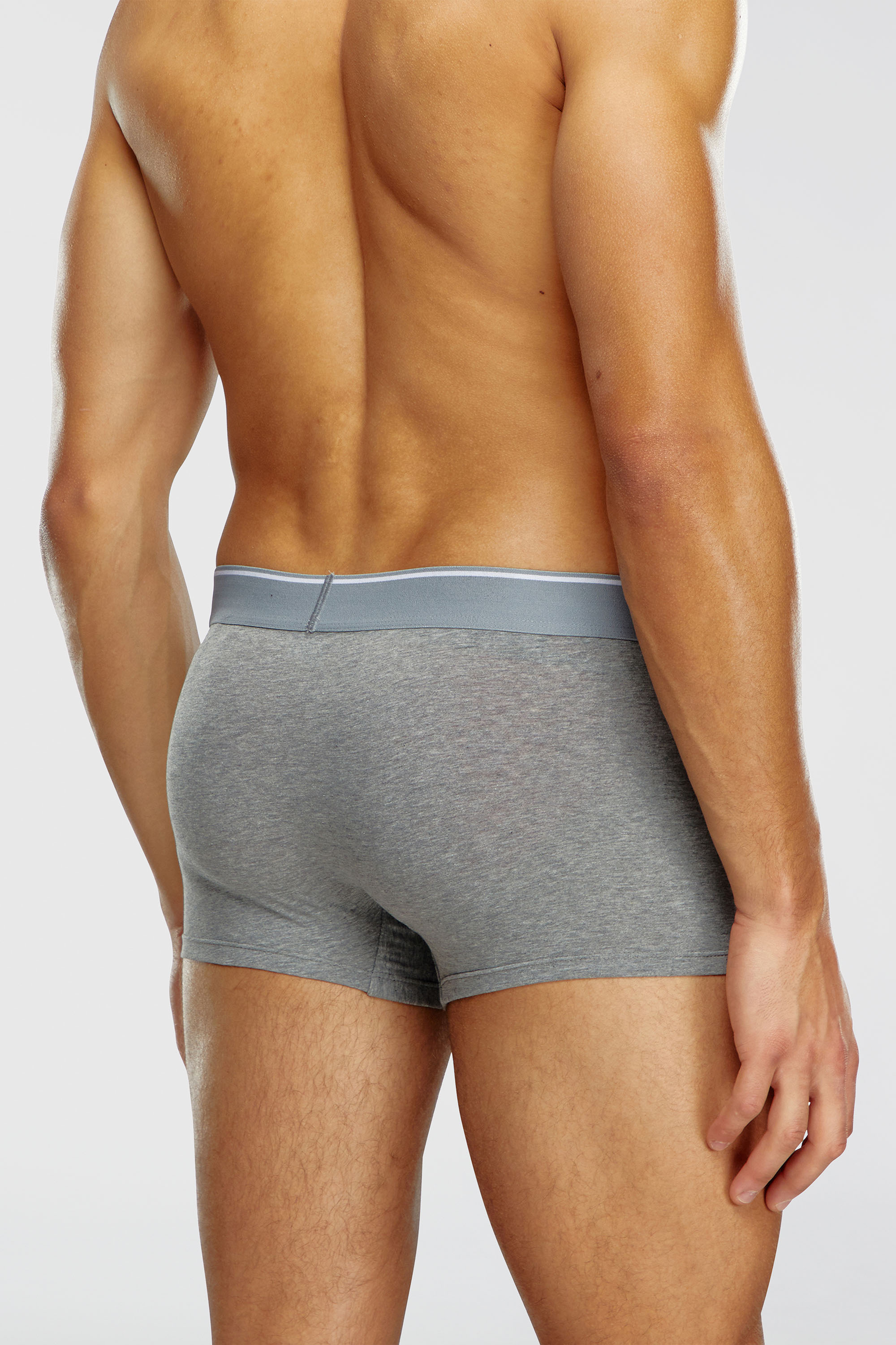 Diesel - UMBX-DAMIENTHREEPACK, Paquete de tres b&oacute;xers ajustados lisos Hombre in Multicolor - 3