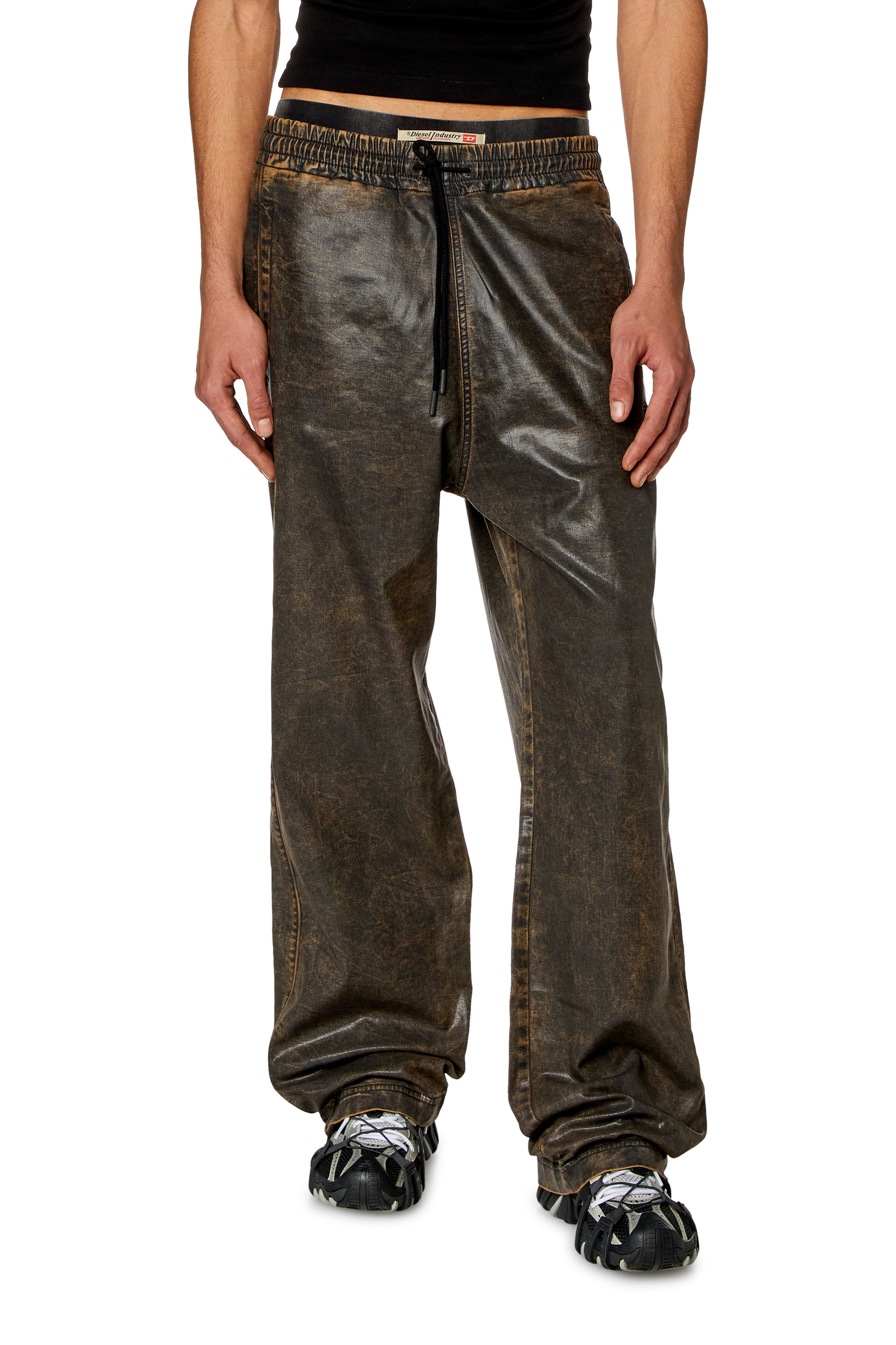Relaxed Puddle Jeans | Colored | Diesel D-Martians Track Denim
