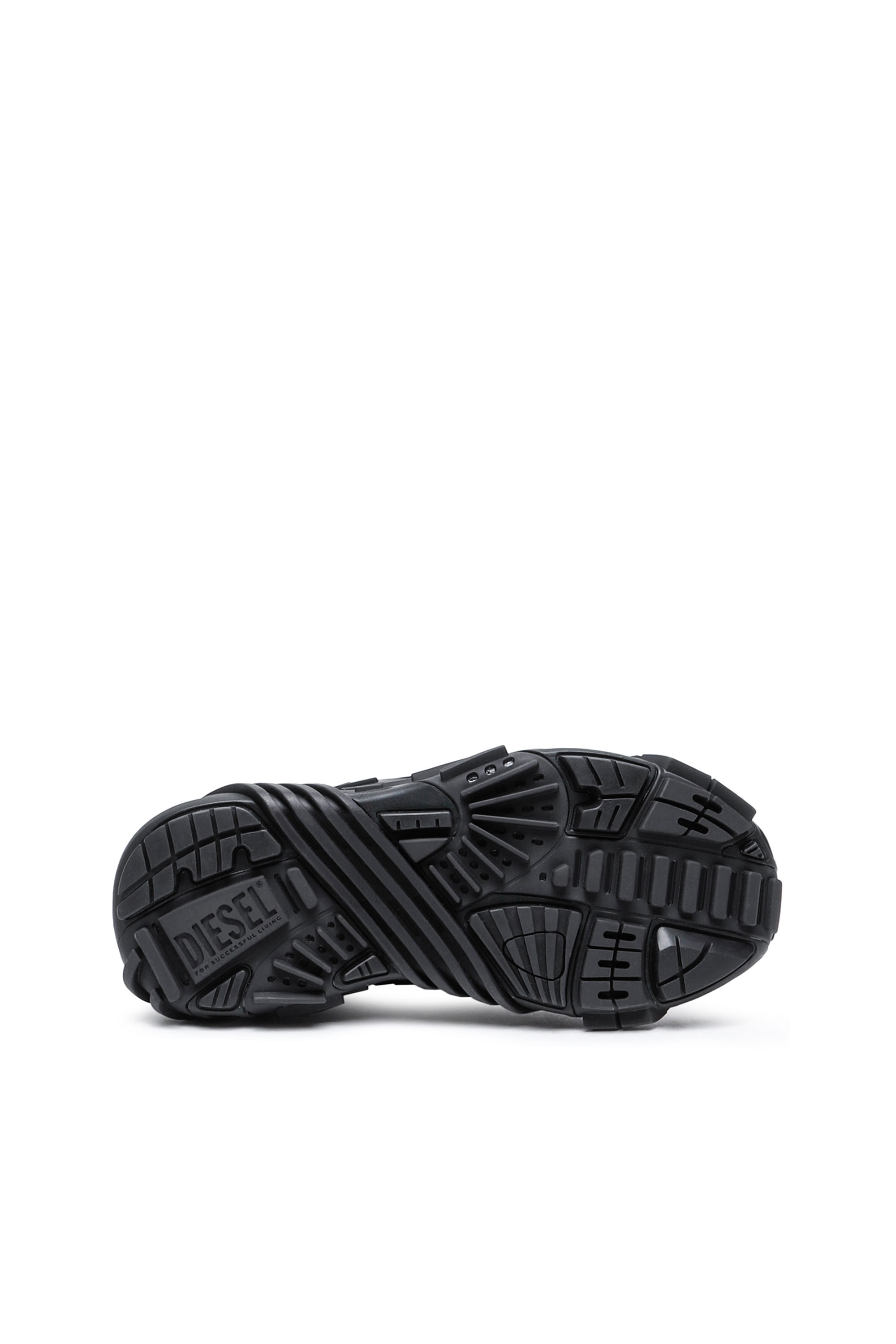 Diesel - S-PROTOTYPE LOW, Man's S-Prototype Low - Sneakers in mesh and rubber in Black - 4