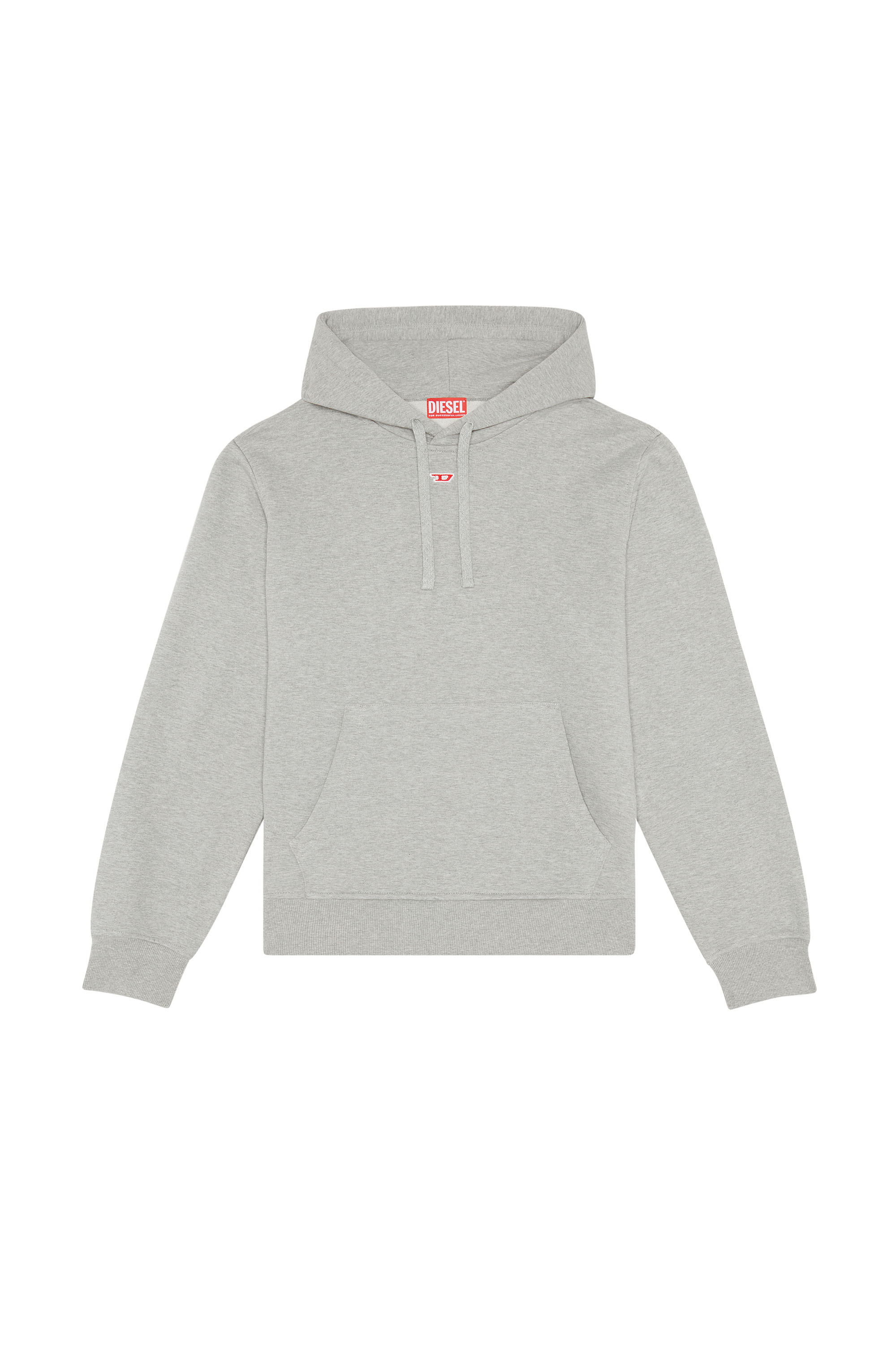 S-GINN-HOOD-D: Responsible hoodie with D logo | Diesel