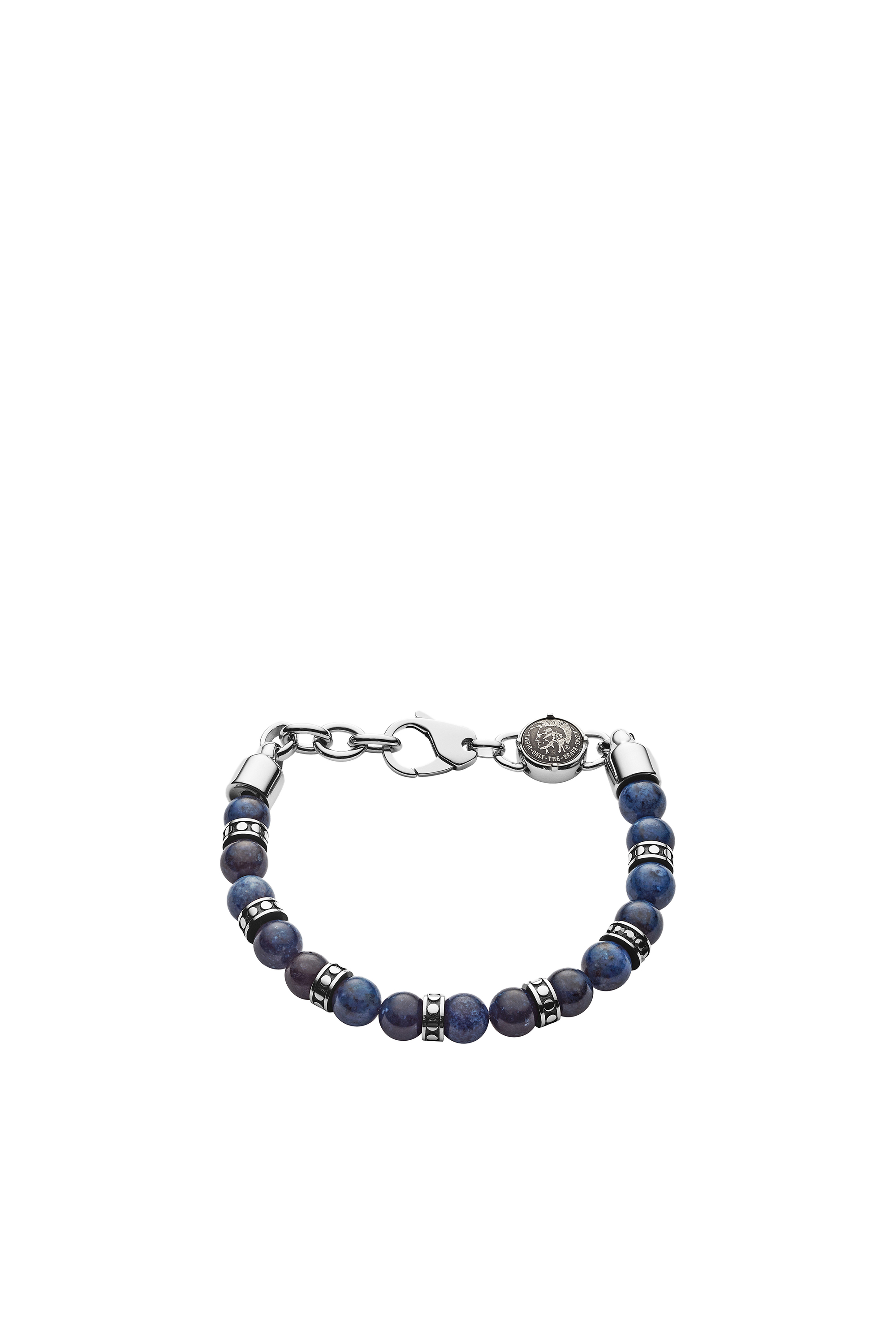 Beaded African Blue Stone Bracelet