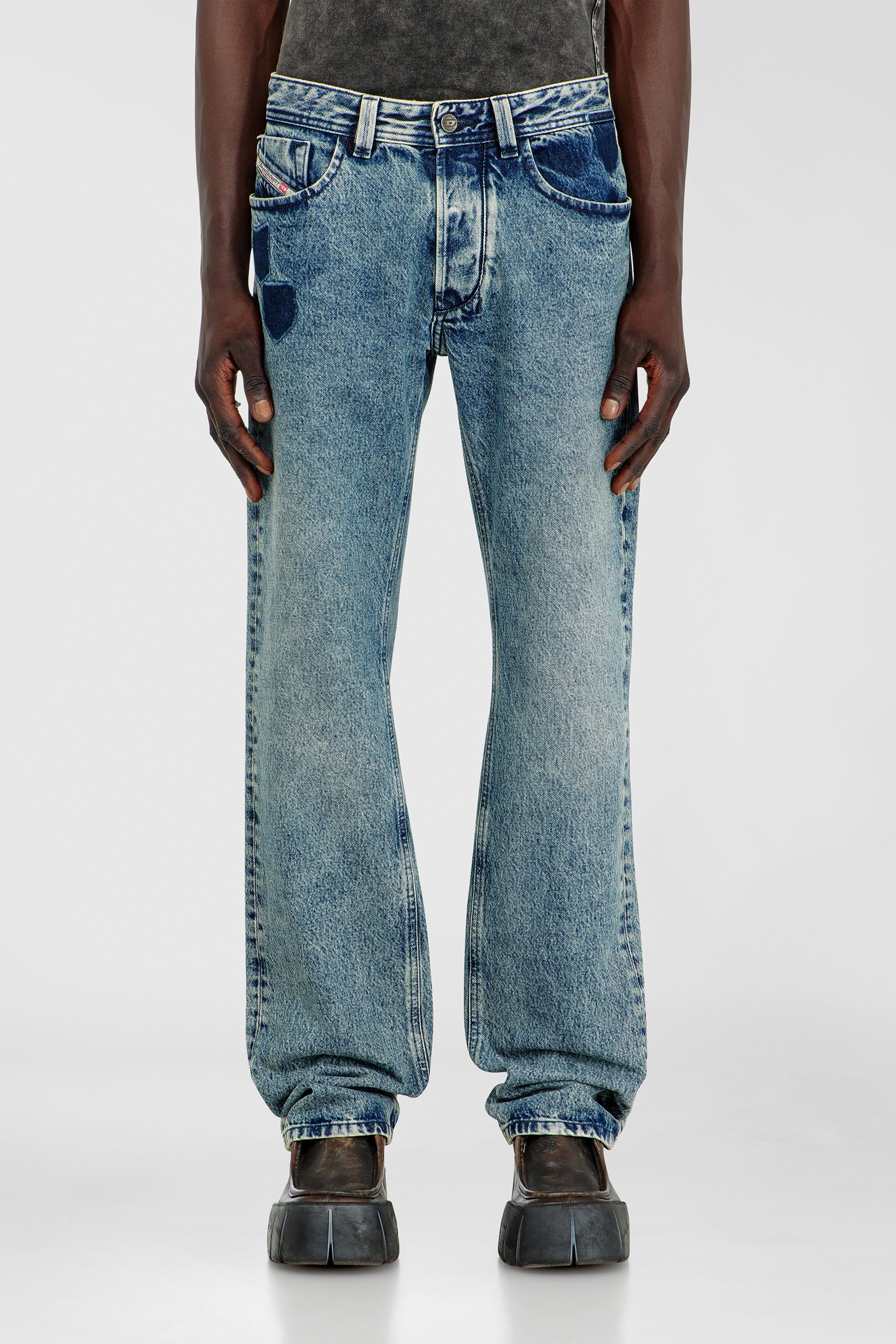 Diesel - Man's Regular Jeans 1985 Larkee 0IFBV, Medium blue - 2