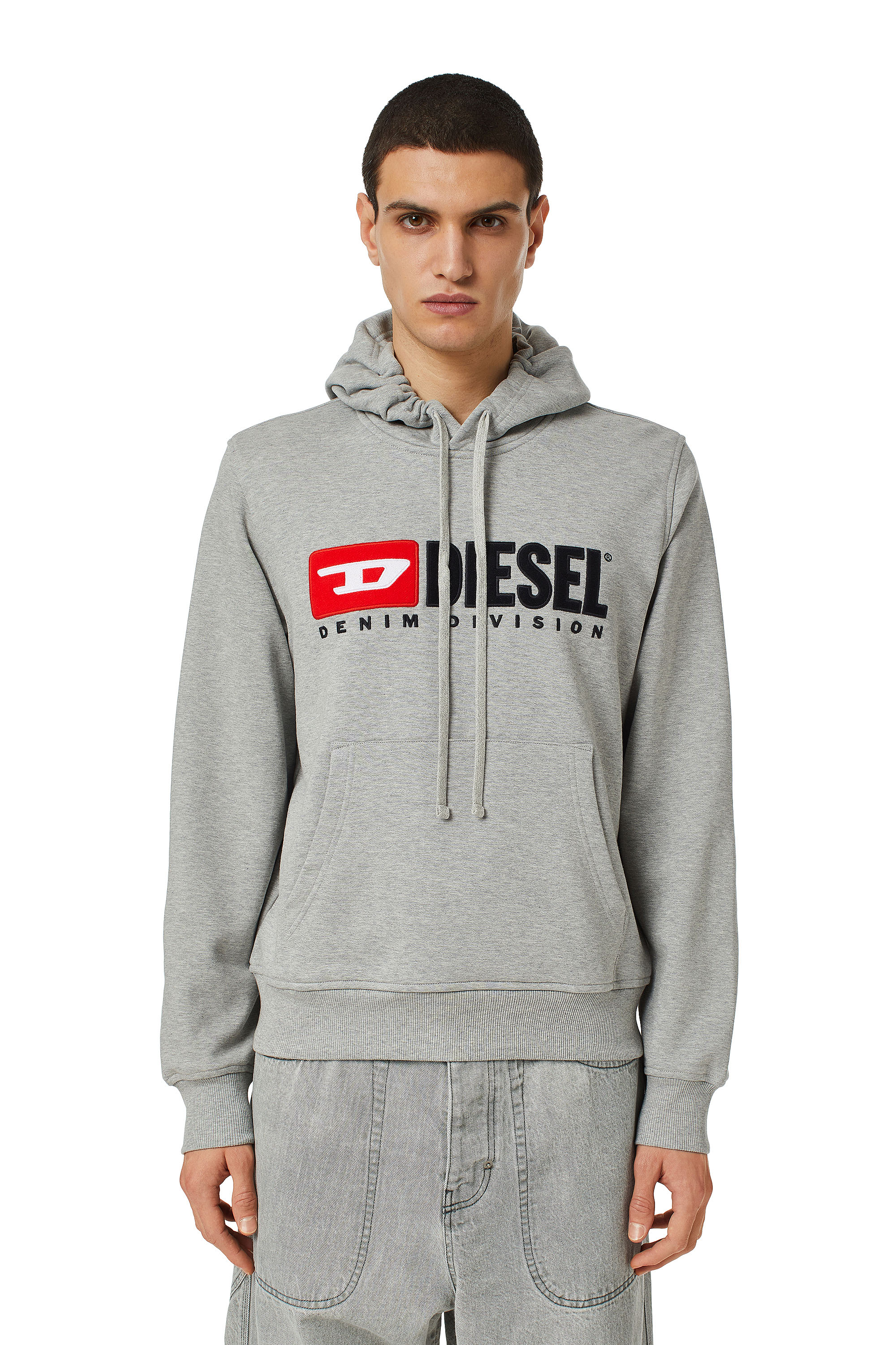 Denim Division hoodie | Grey | Diesel