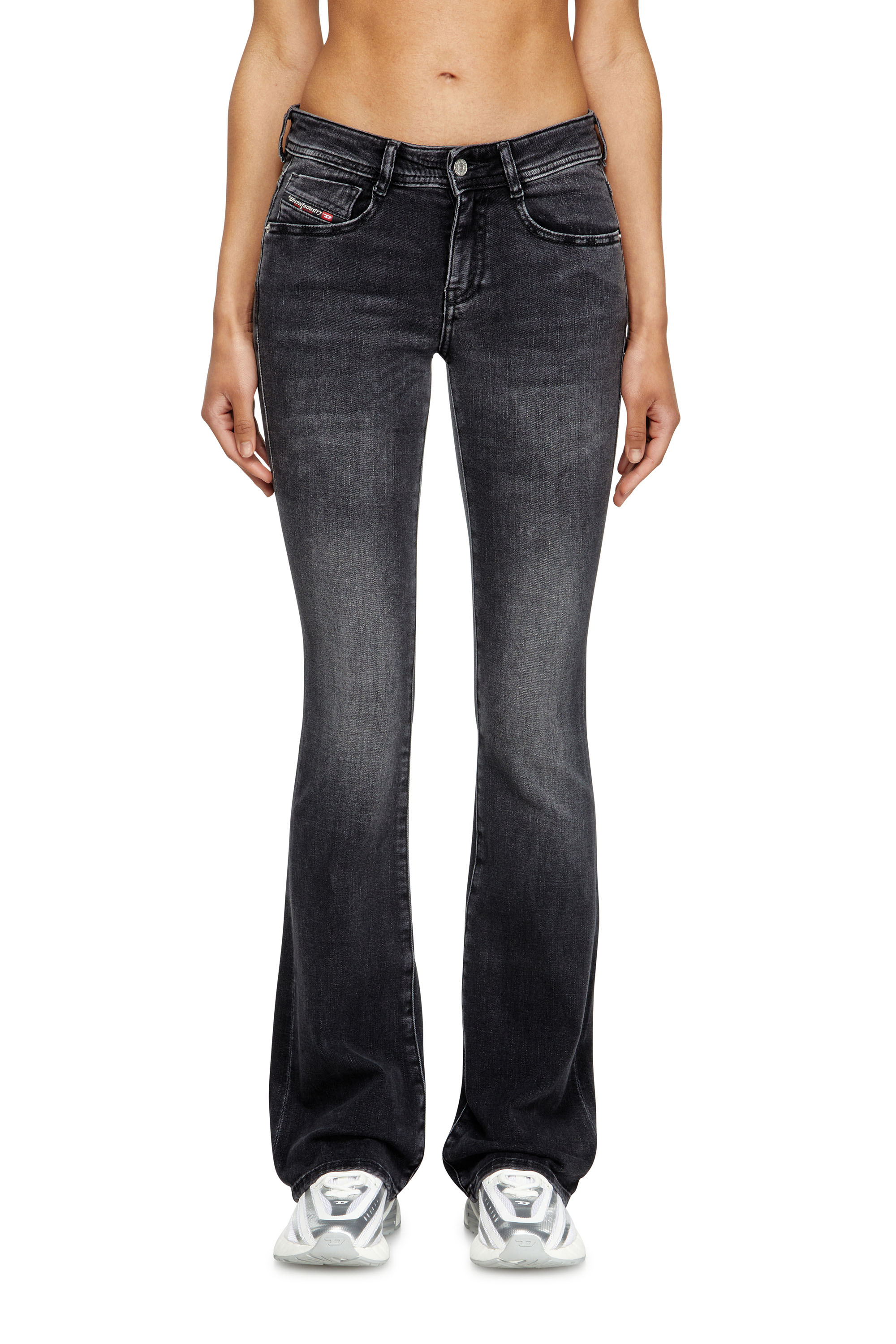 Diesel - Female's Bootcut Jeans 1969 D-Ebbey 0DBDN, Black/Dark Grey - 2