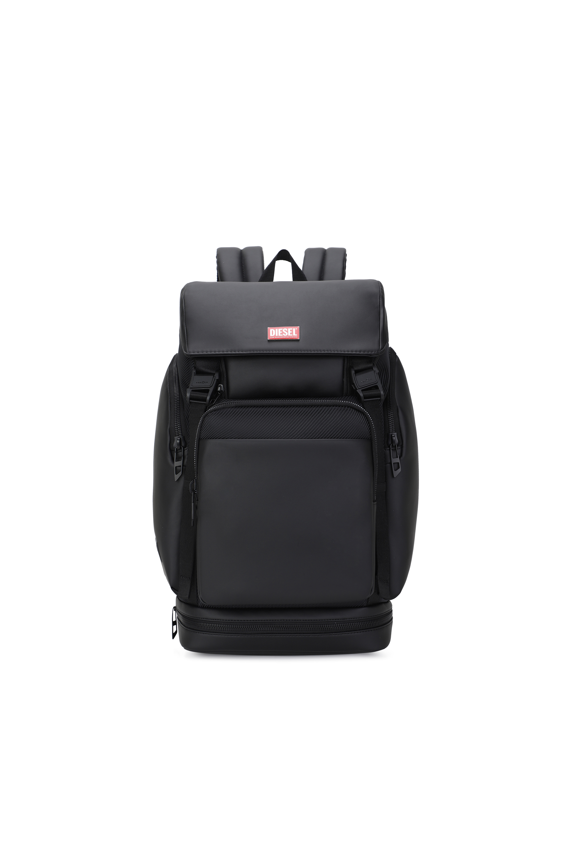 Diesel - DIESEL CARBON FIBER BACKPACK-BLACK  DSB0, Sac &agrave; dos business fonctionnel Mixte in Noir - 1