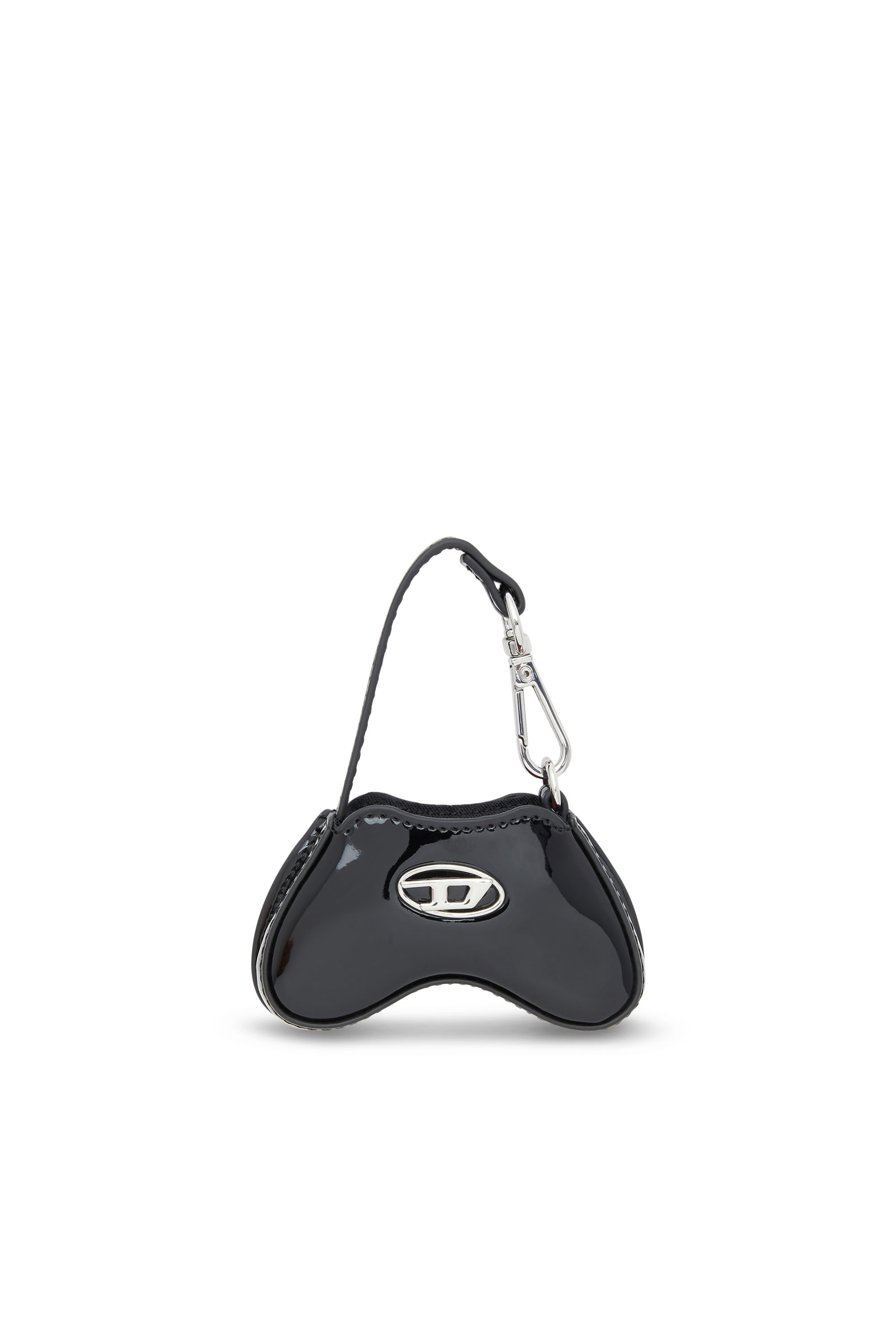Diesel - PLAY CHARMS, Encanto de bolso brillante con espejo Mujer in Negro - 1