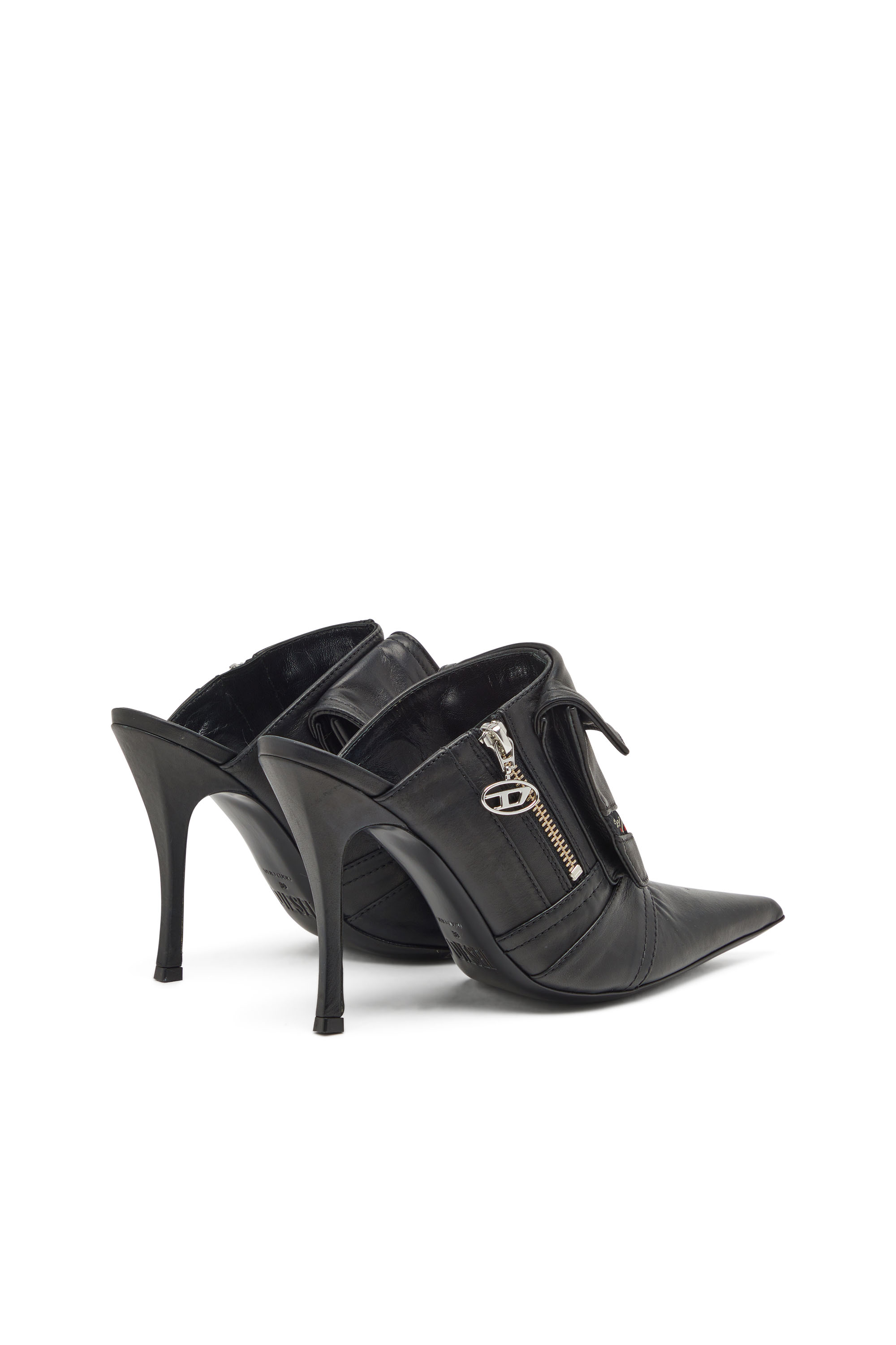 Diesel - D-VENUS POCKET ML, Woman's D-Venus Pocket Ml Shoes - Ankle boots with utility pockets in Black - 3