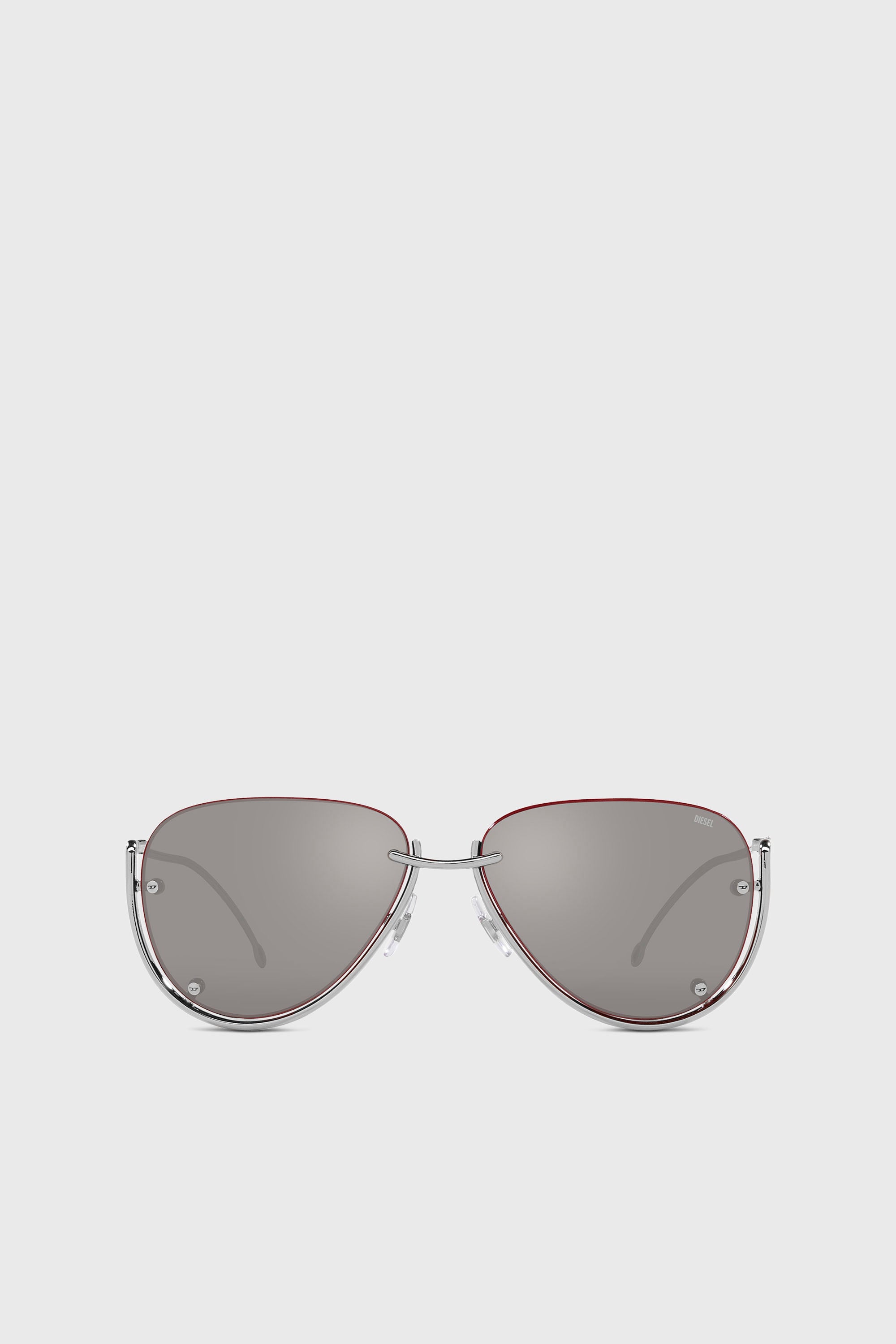 Diesel - 0DL1003, Gafass modelo piloto Unisex in Plateado - 1