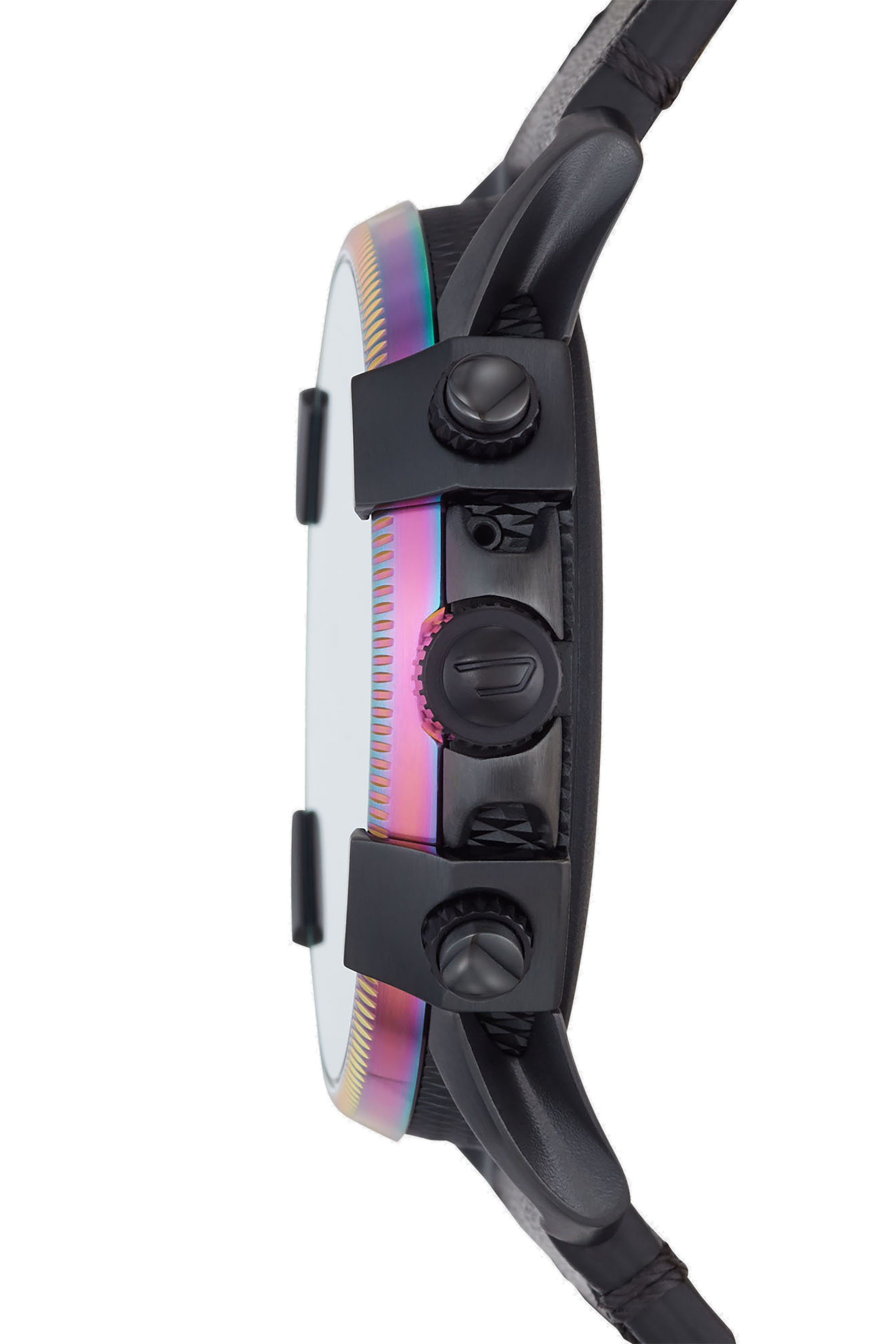 Diesel - DT2013, Smartwatch Full Guard 2.5: Piel negra Hombre in Negro - 3