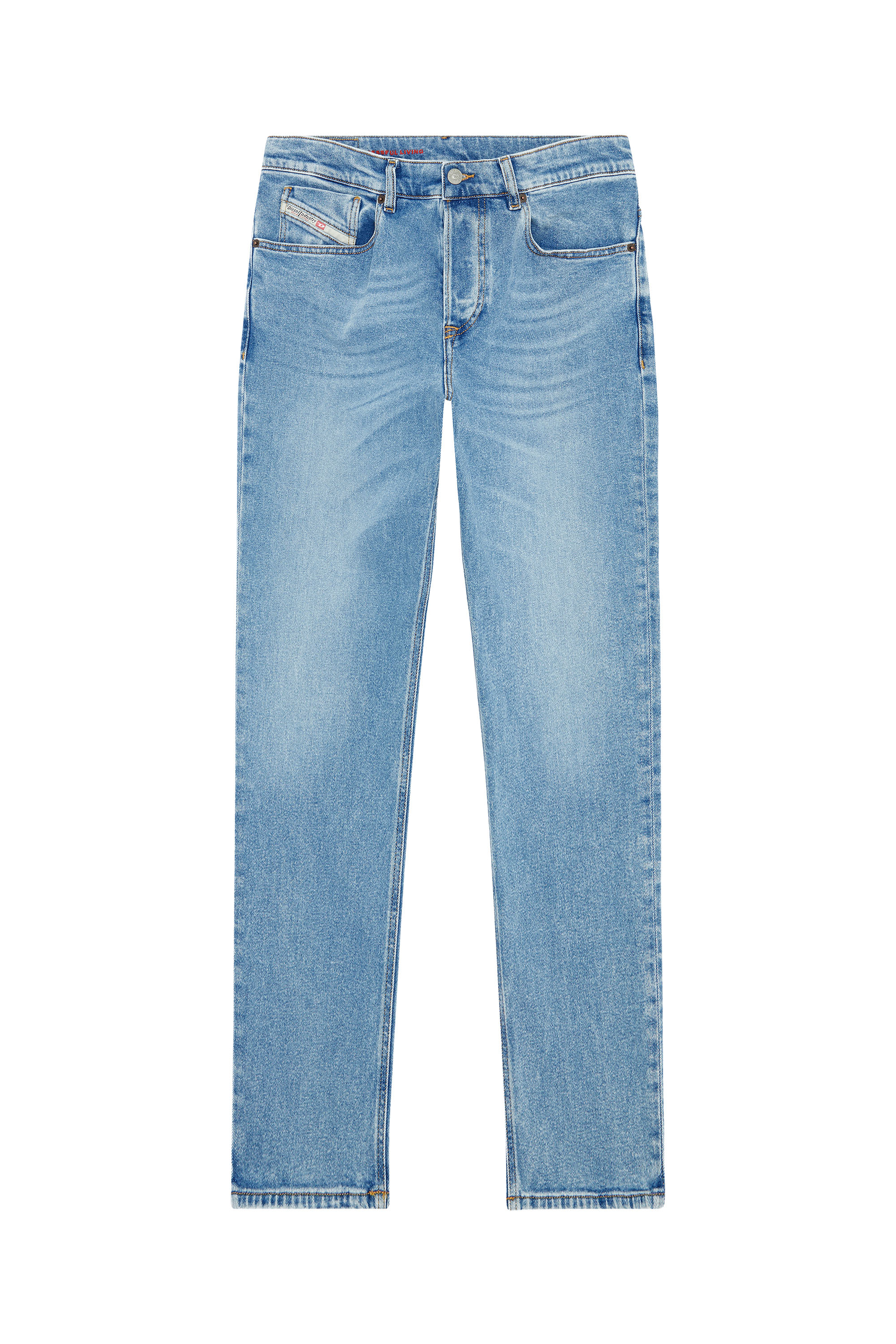 Diesel - Regular Jeans 2005 D-Fining 9B92L Homme, Bleu Clair - Image 5