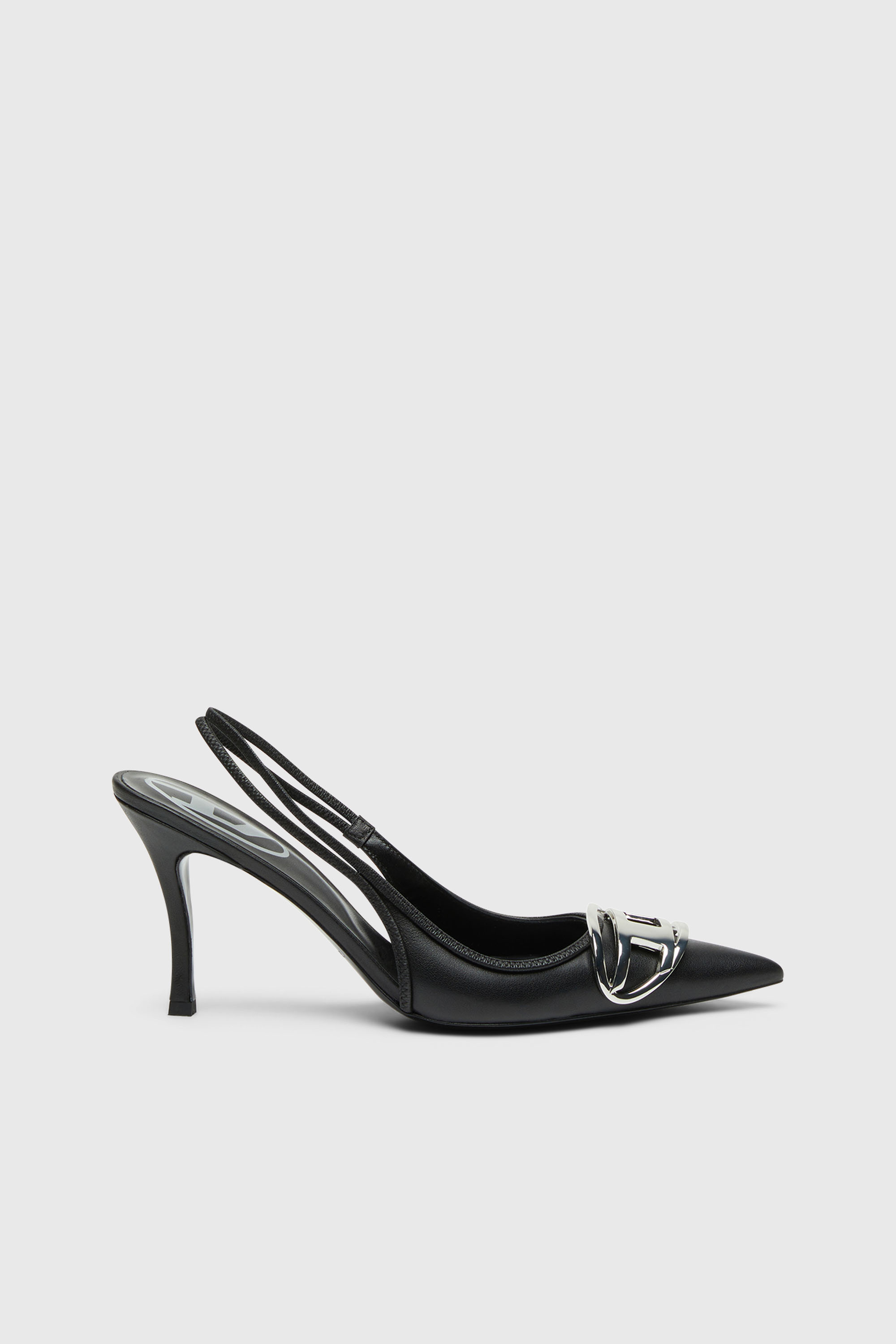 Diesel - D-VENUS SB, Female's D-Venus-Slingback pumps in nappa leather in Black - 1
