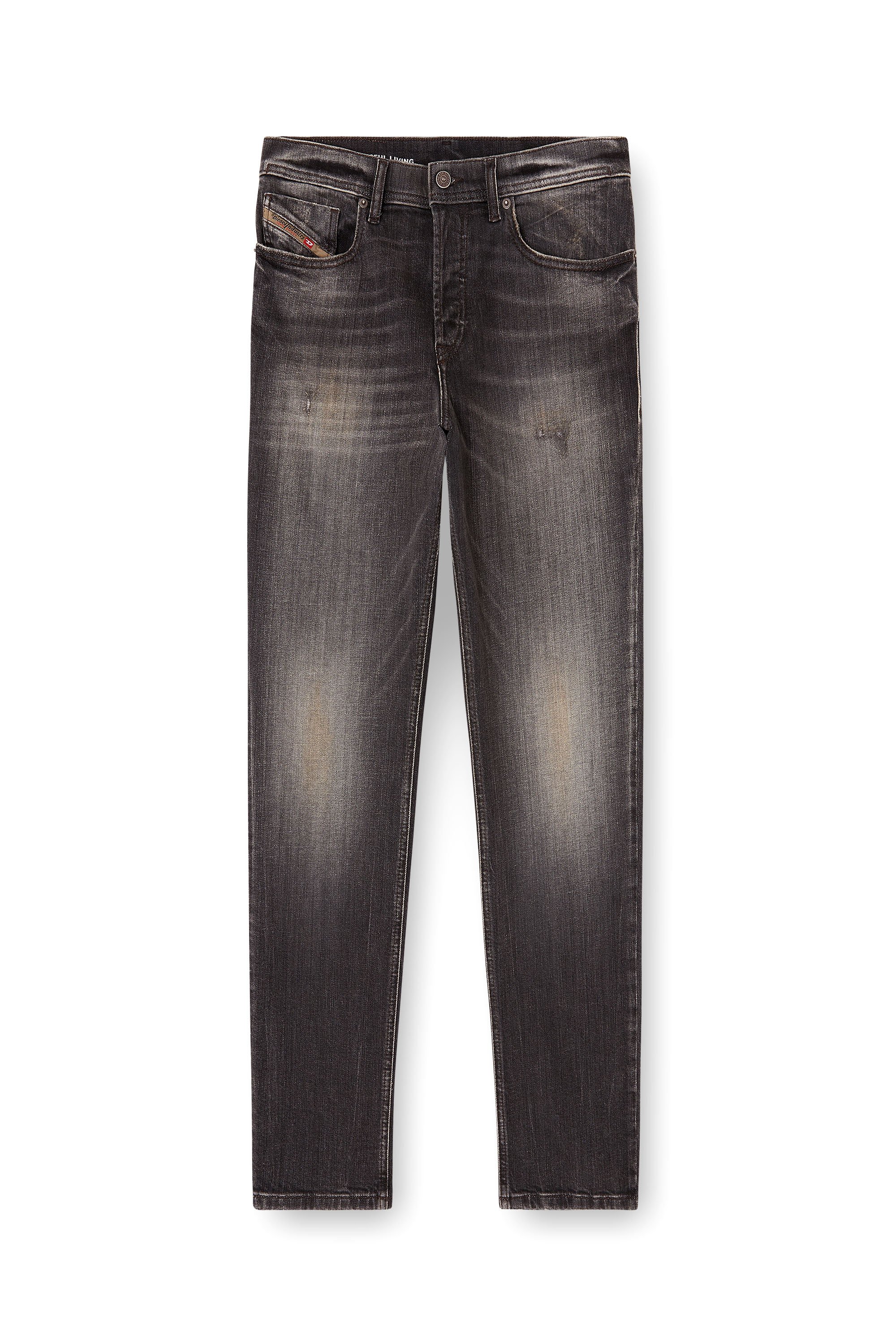 Diesel - Regular Jeans 2023 D-Finitive 0ADBU Hombre, Gris oscuro - 3