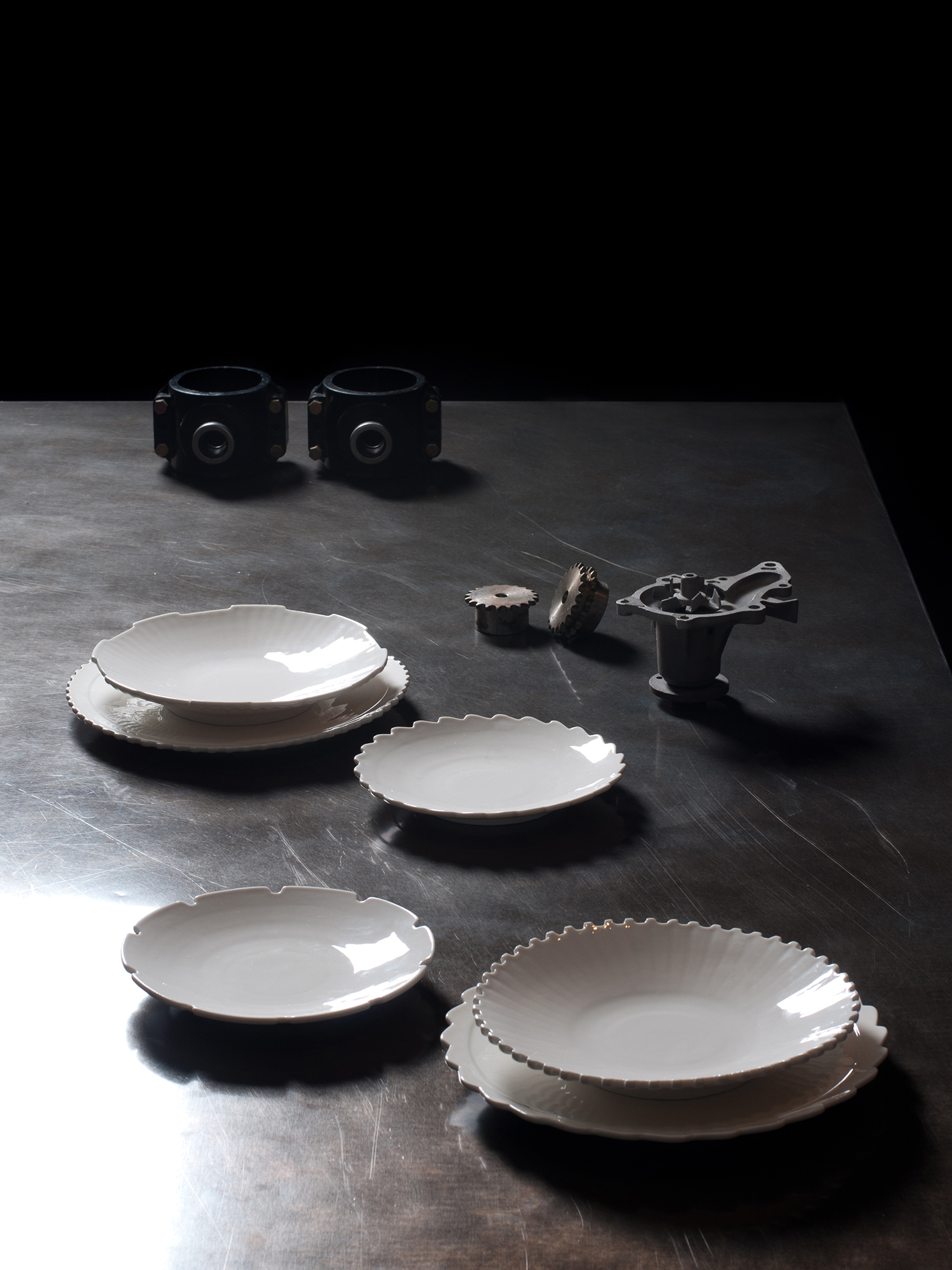 10991 MACHINE COLLEC: Porcelain dinner plate | Diesel