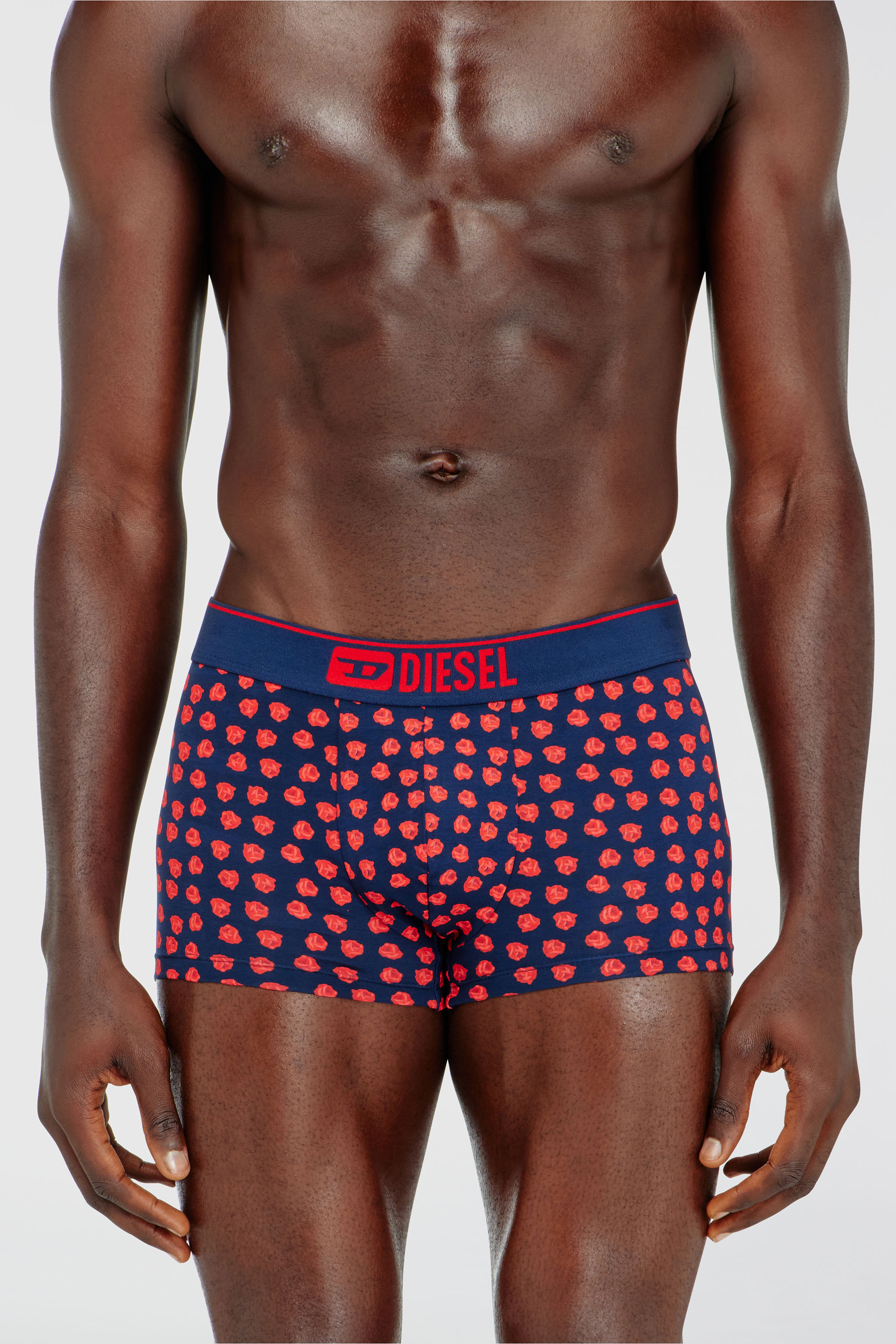 Three-pack boxer briefs with rose print