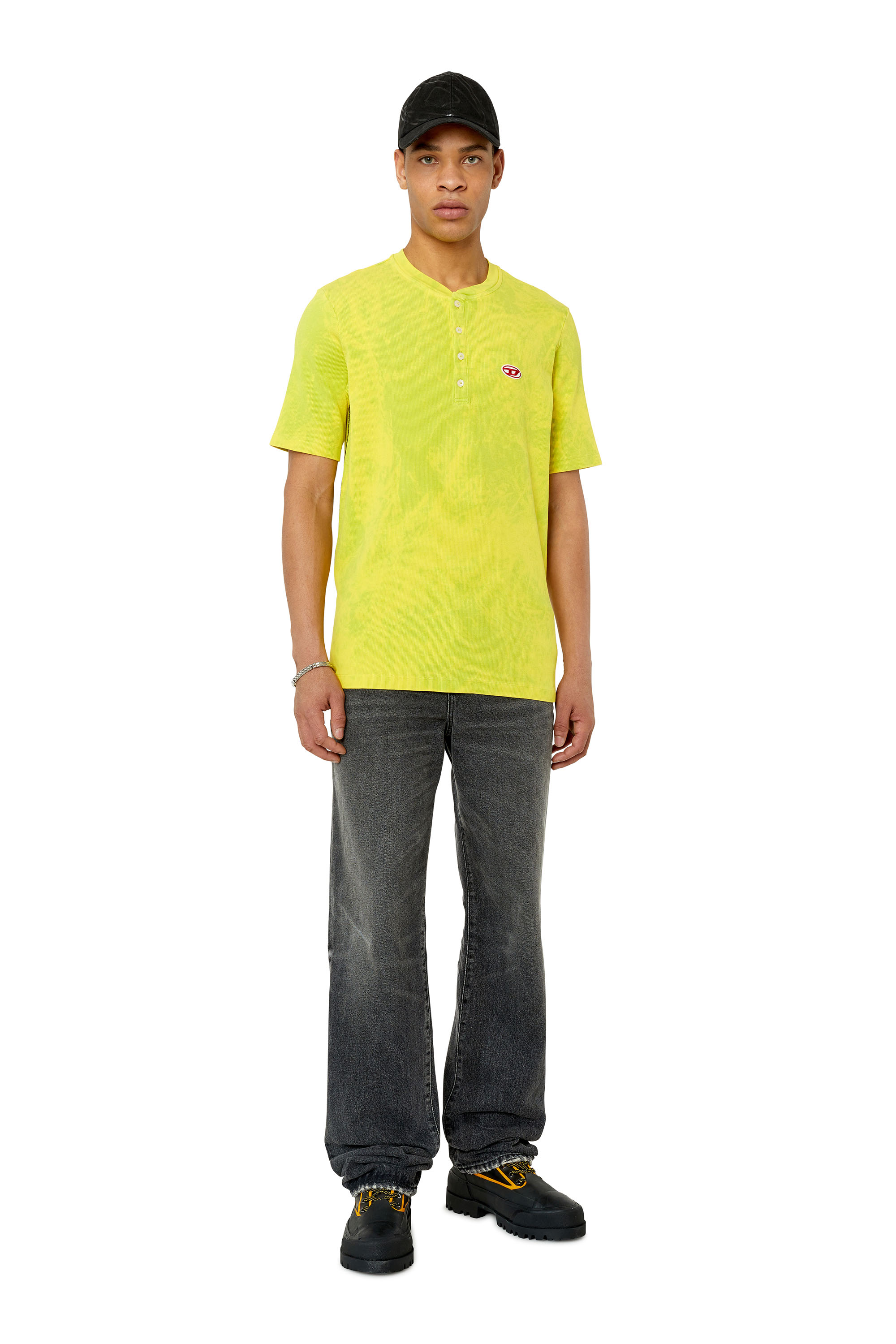 Diesel - D-HIKO SH X, D-Hiko SH X - Calzado militar de cuero y goma Hombre in Multicolor - 2