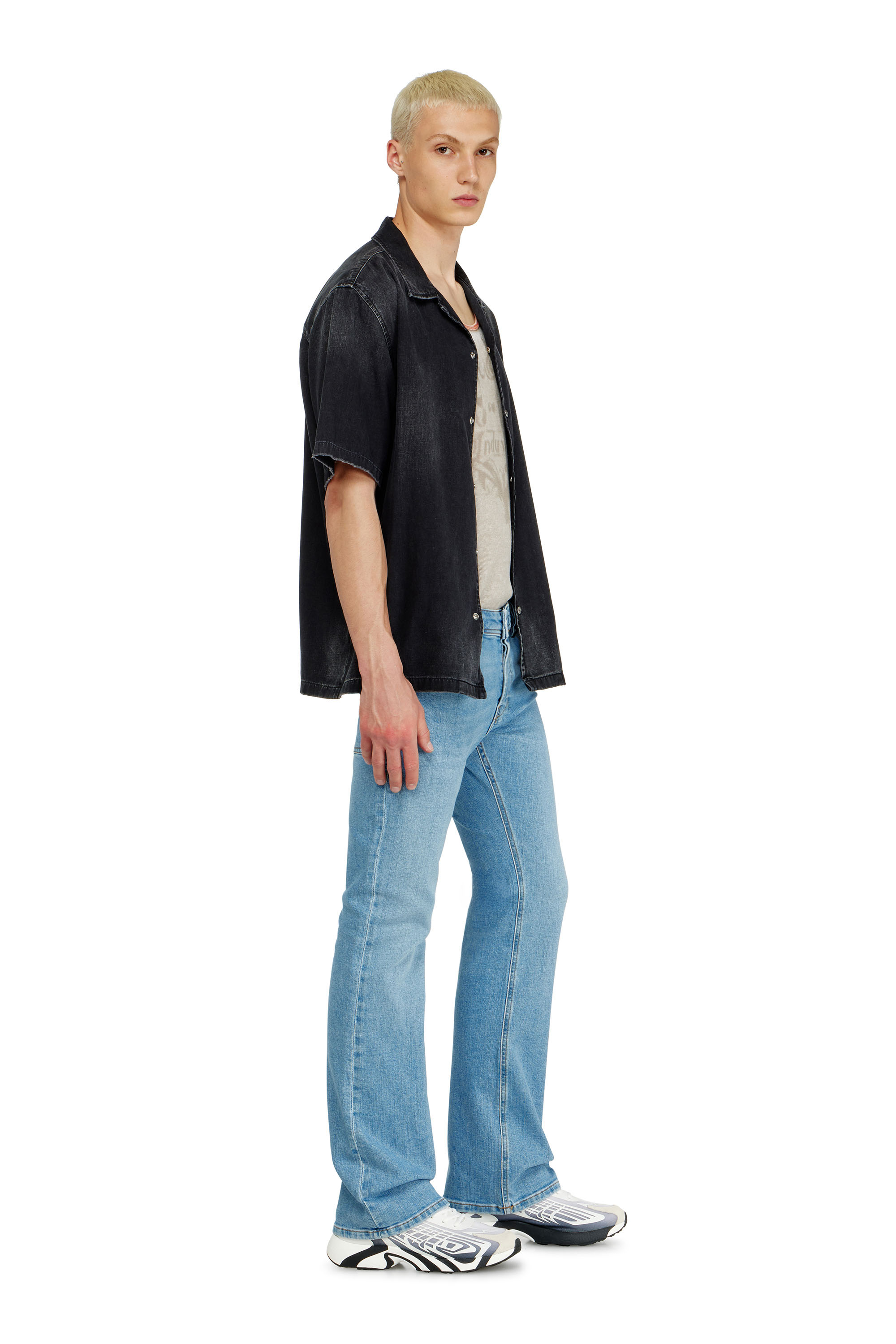 Diesel - Bootcut Jeans 2007 Zatiny 0HDBJ Homme, Bleu Clair - Image 2