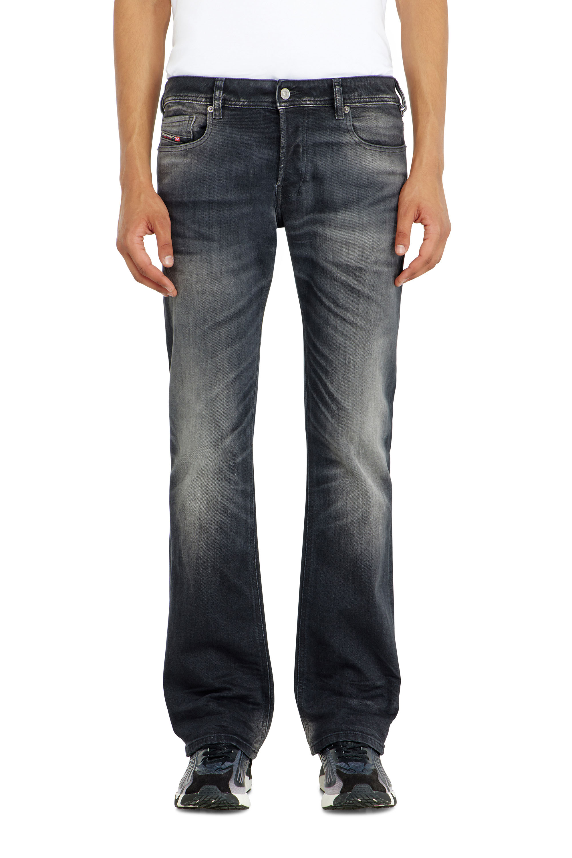 Diesel - Man's Bootcut Jeans 2007 Zatiny 09P38, Black/Dark grey - 1