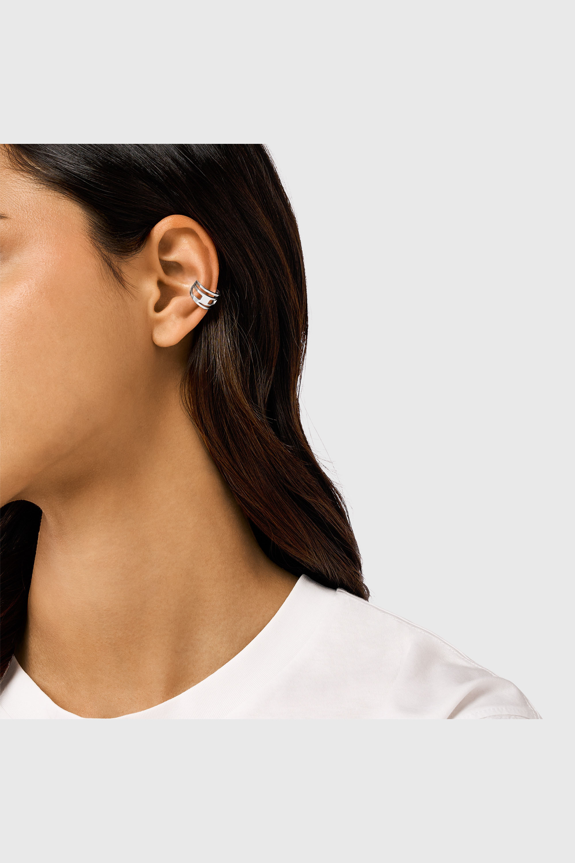 Diesel - DX1532040, Bijou d'oreille en acier inoxydable Mixte in Gris argent&eacute; - 3