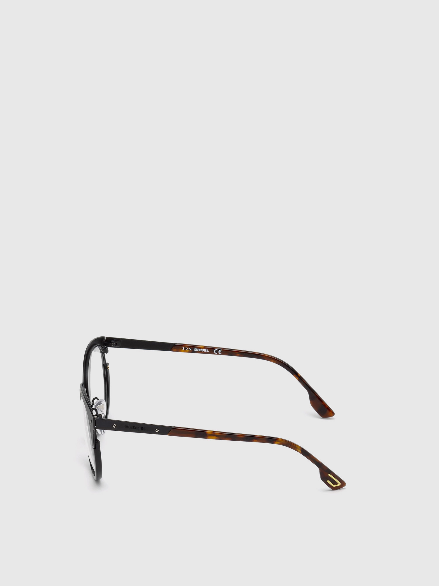 Diesel - DL5217, Woman's Acetate eyeglasses with cat-eye shape in Black - 3