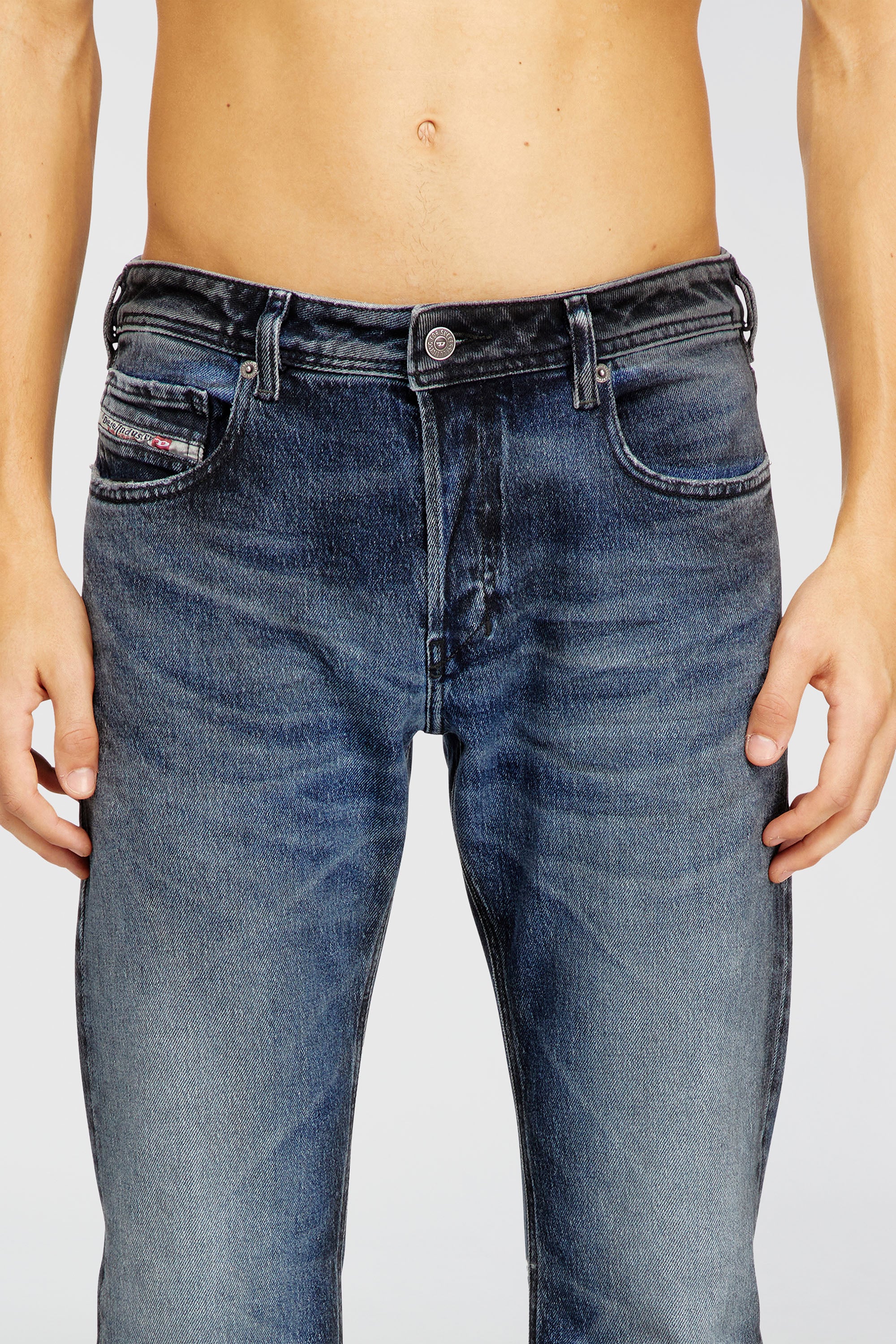 Men's Bootcut Jeans | Low Waist 2007 Zatiny | Medium Blue | Diesel CA