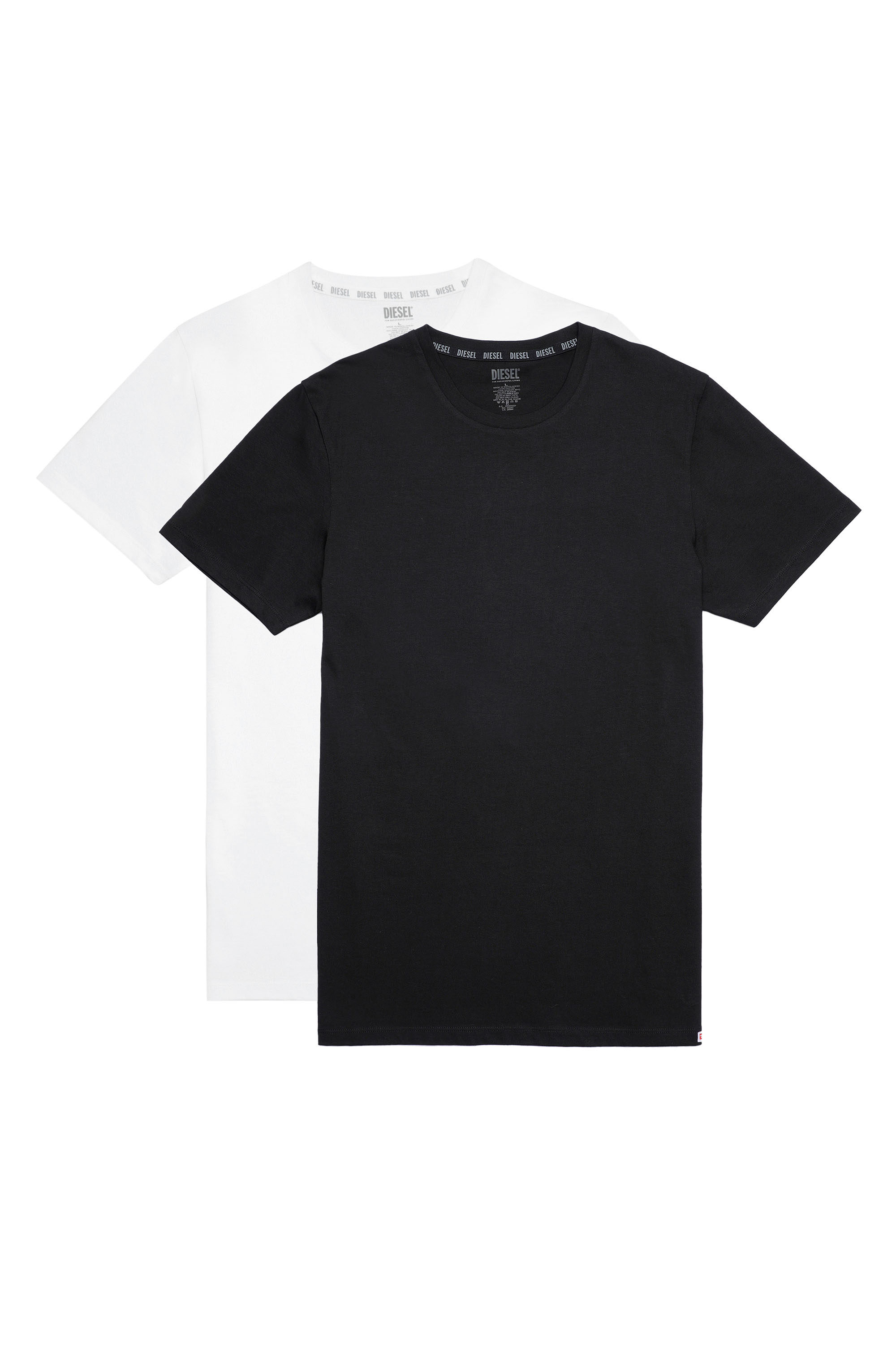 Two-pack of T-shirts with D patch