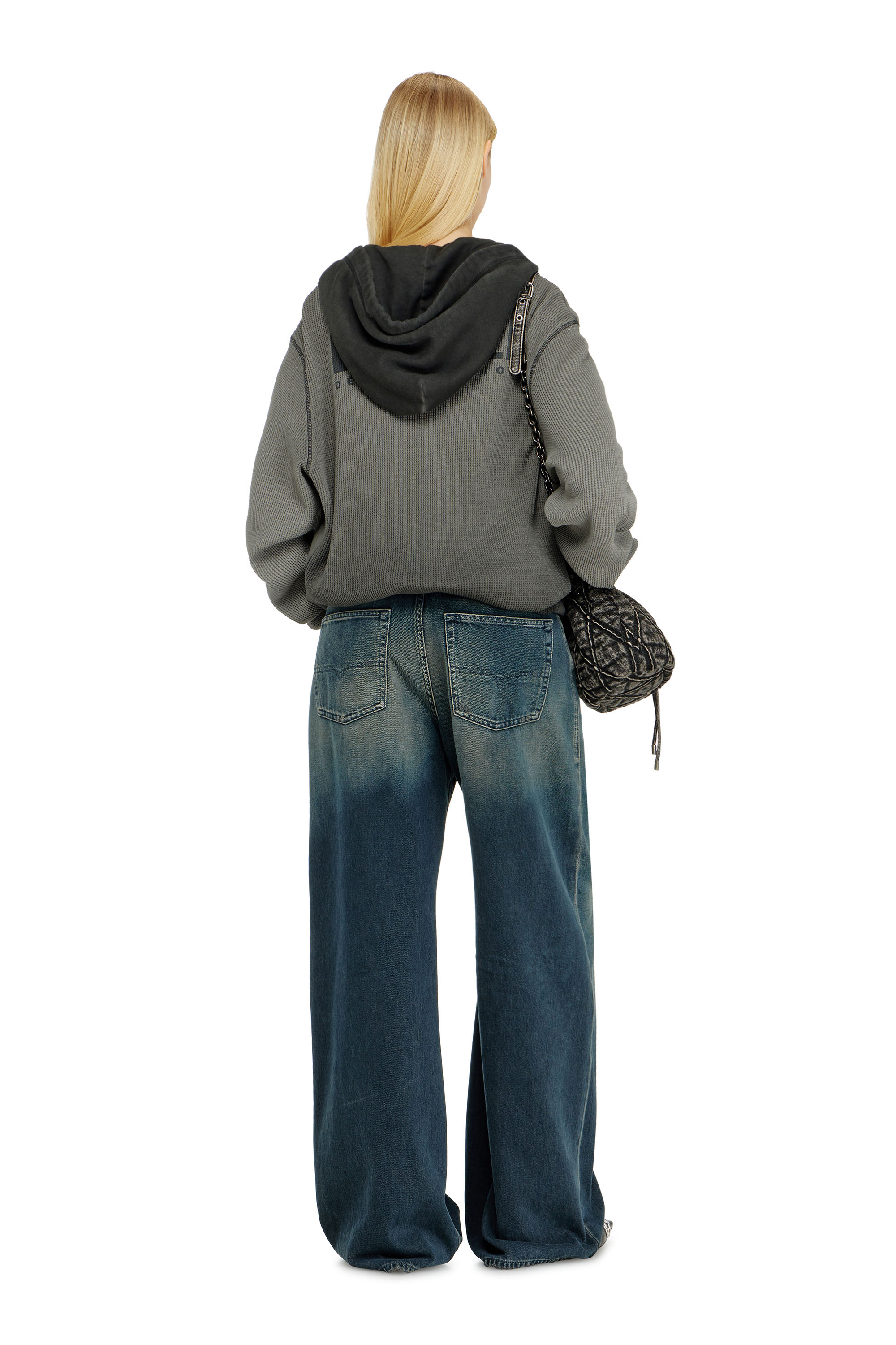 Diesel - Relaxed Jeans 1996 D-Sire 09N67 Unisex, Azul Oscuro - 3