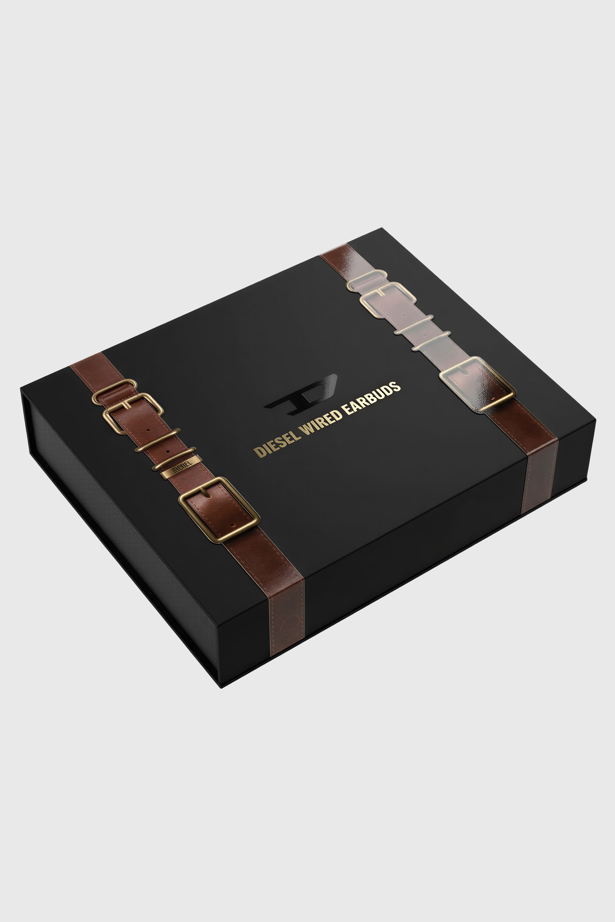 Diesel - 60689  WIRED EARBUDS WIRED EARBUDS, Unisex's Gold wired earbuds and charms in Gold - 4