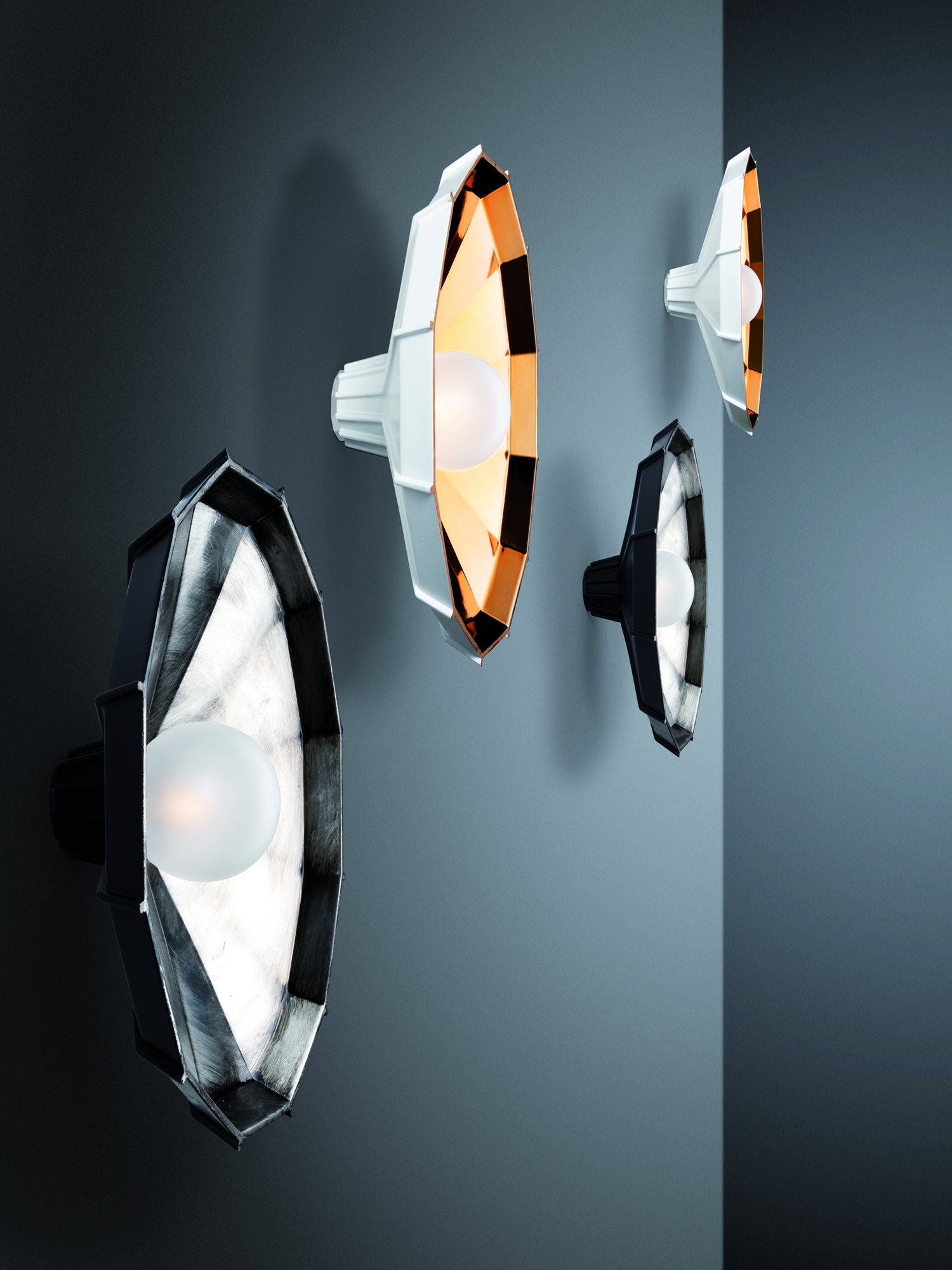 Diesel - MYSTERIO PARETE/SOFF, Lámpara de pared de inspiración vintage Unisex in Blanco - 2