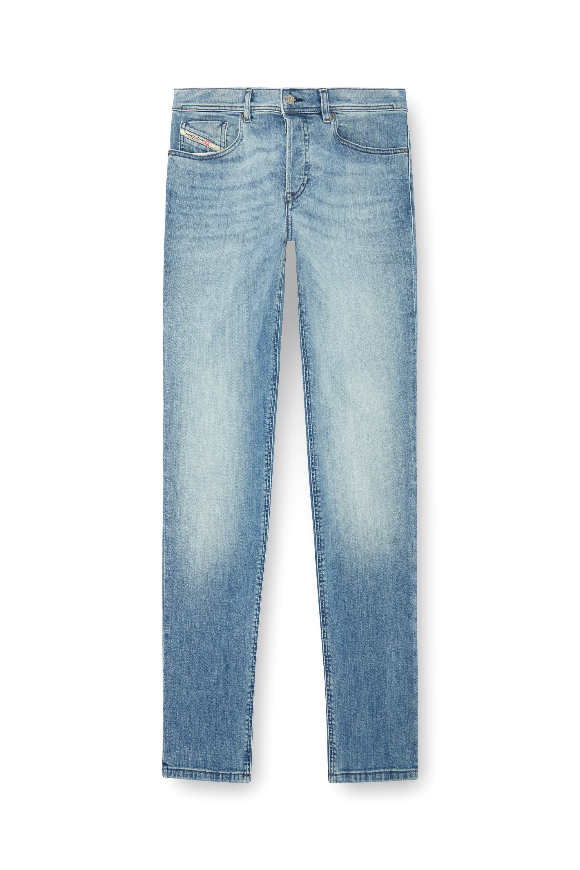 Diesel - Regular Jeans 2023 D-Finitive 0GRDI Homme, Bleu Clair - Image 2