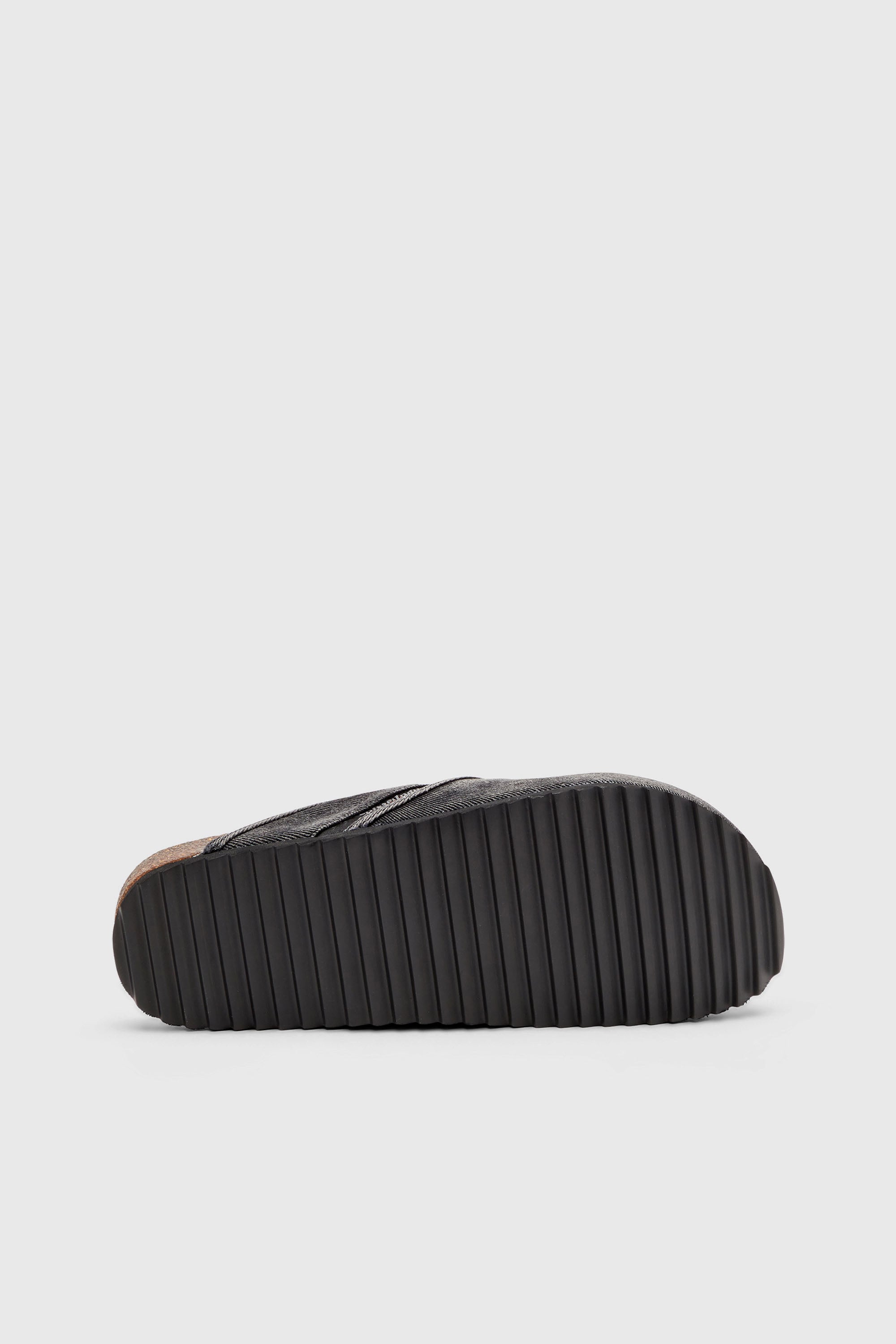 Diesel - D-WOODSTOCK SLIP-ON, D-Woodstock-Zapatos planos sin tal&oacute;n en cuero napa Hombre in Negro - 4