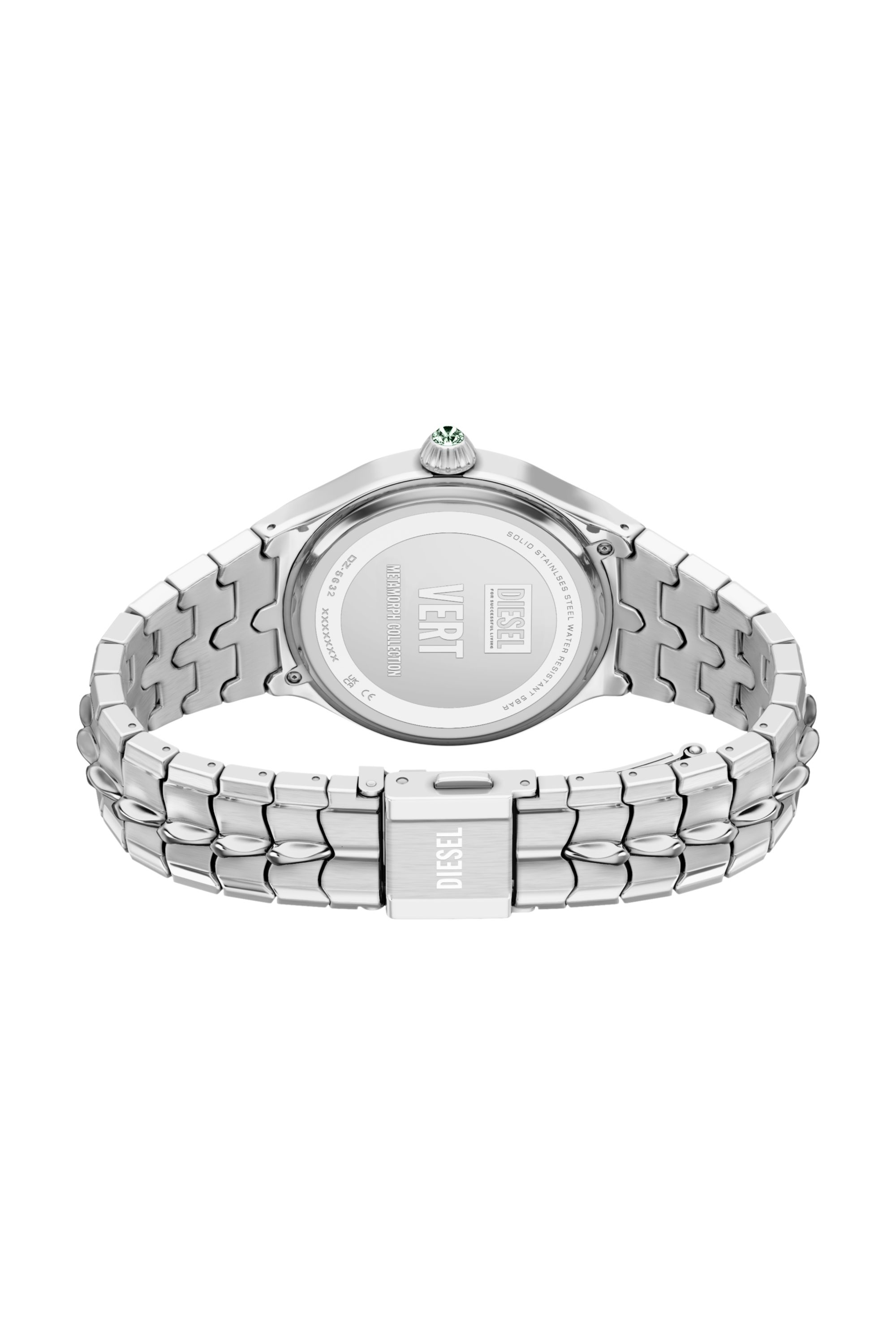 Diesel - DZ5632 WATCH, Man's Vert stainless steel watch in Silver - 5